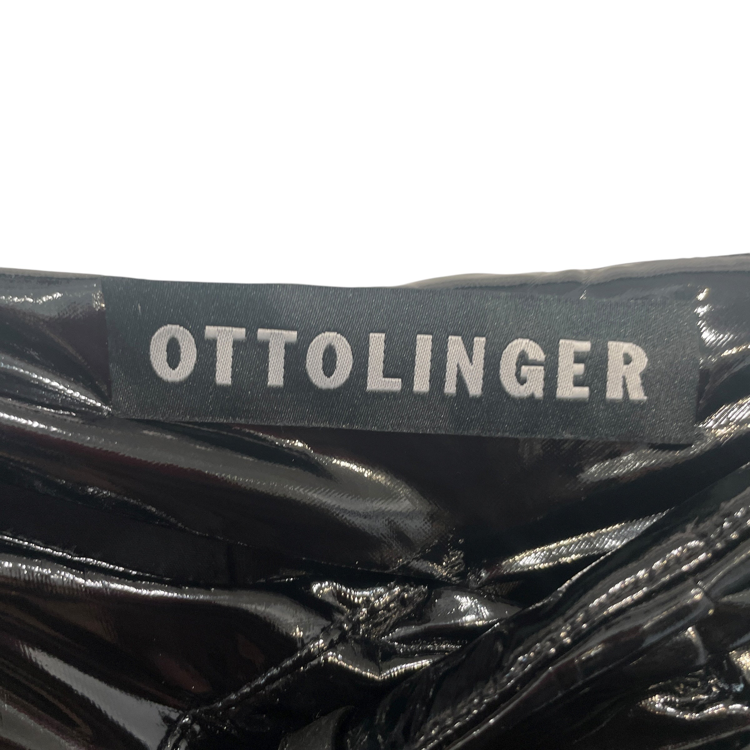 OTTOLINGER/Bottoms/XL/Nylon/BLK/Pattent Leather pants view 3