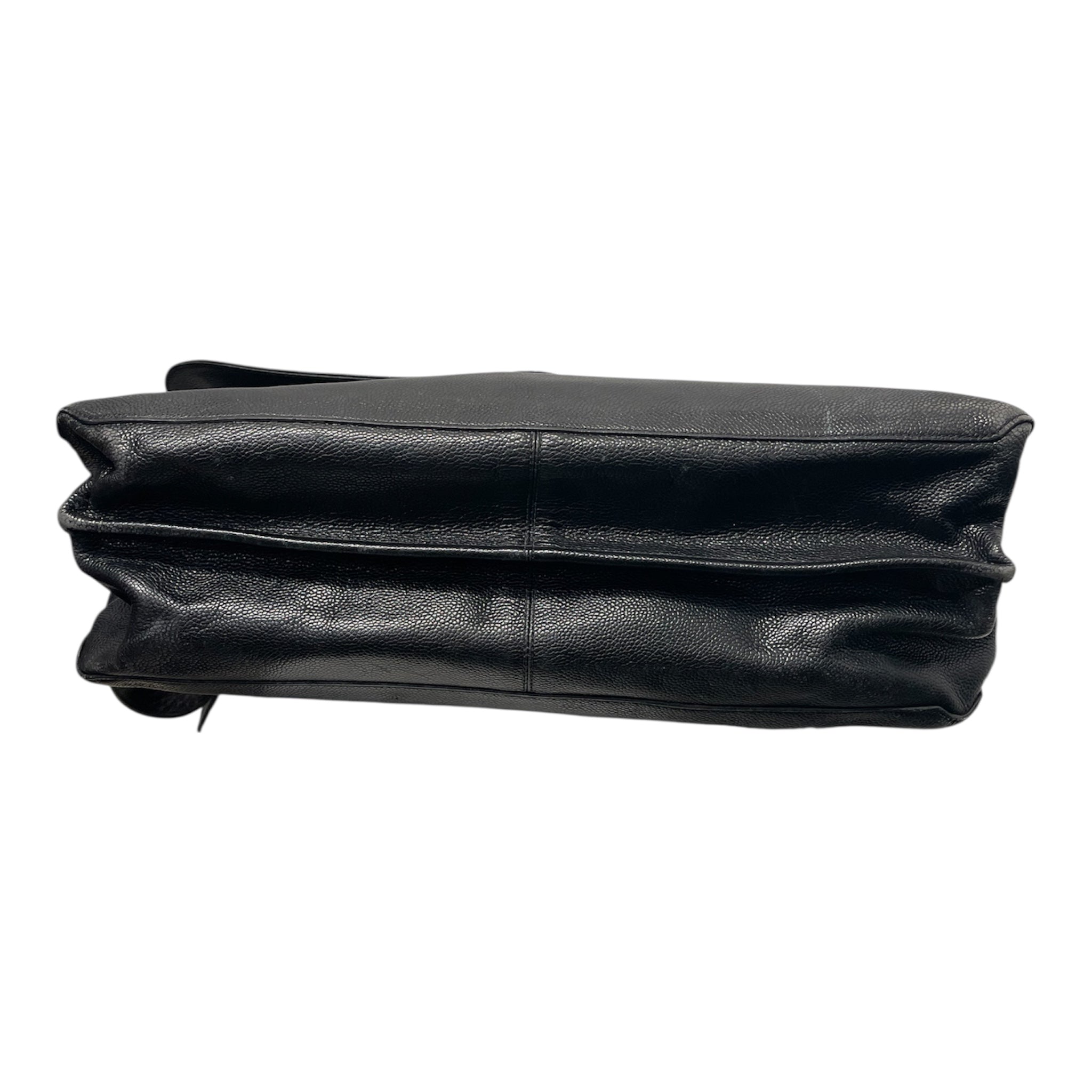 FENDI/Hand Bag/Leather/BLK/ZANELLATO POSTINA MESSENGER BA view 3