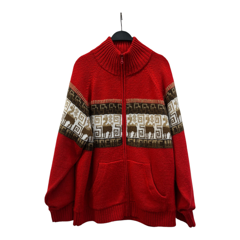 Supreme/Sweater/L/Acrylic/RED/GORETEX WINDSTOPPER ZIP UP