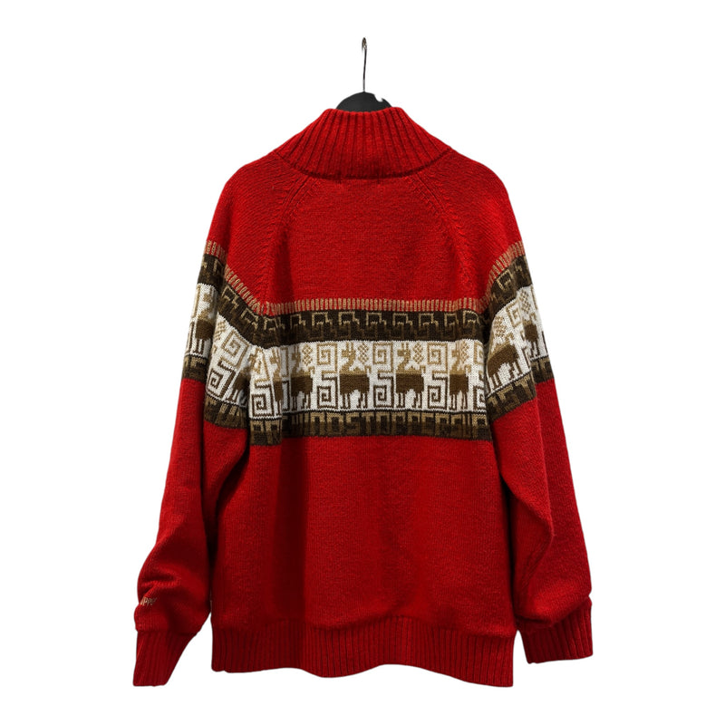 Supreme/Sweater/L/Acrylic/RED/GORETEX WINDSTOPPER ZIP UP