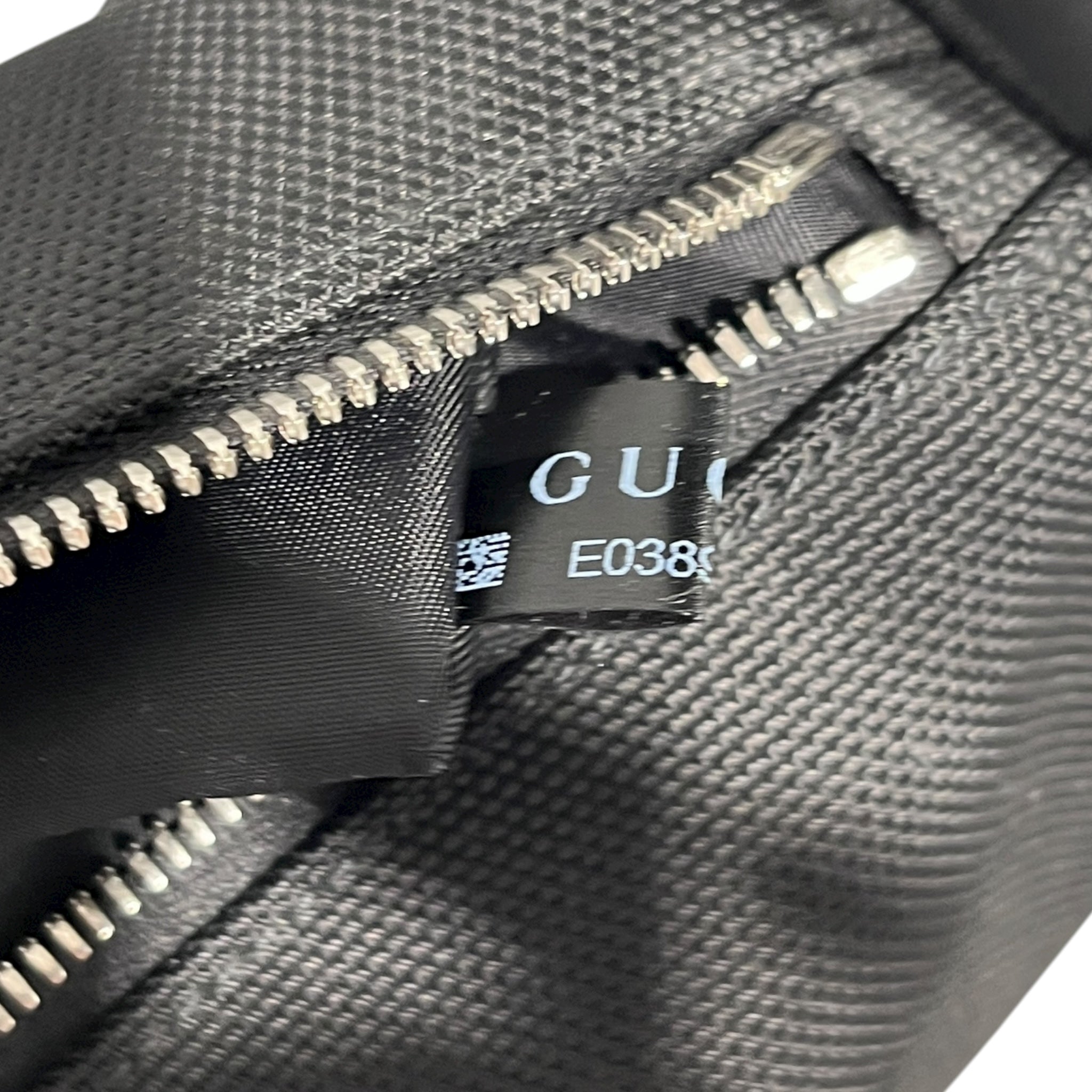 GUCCI/Cross Body Bag/BLK/TECHNO CANVAS BUM BAG view 3
