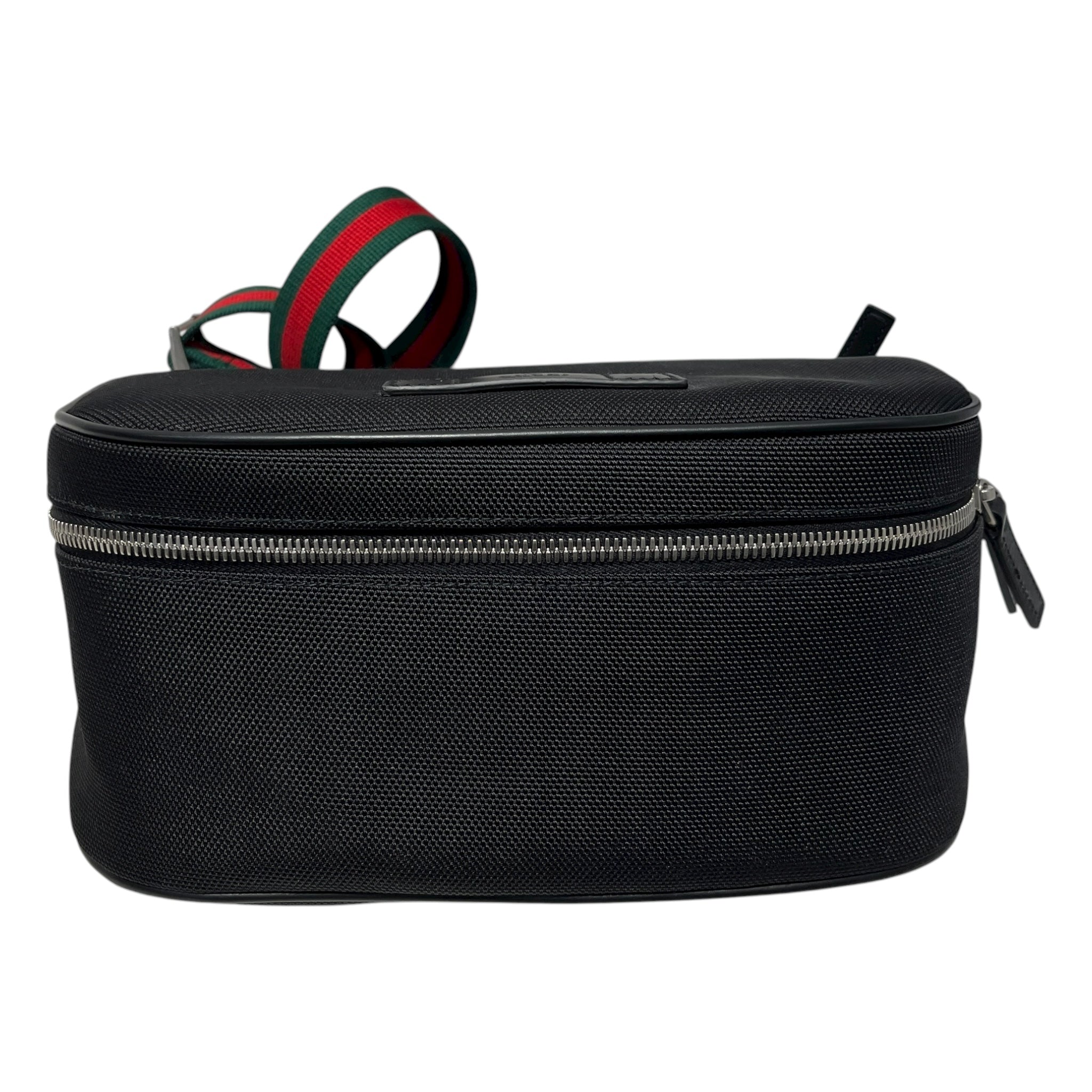 GUCCI/Cross Body Bag/BLK/TECHNO CANVAS BUM BAG view 4