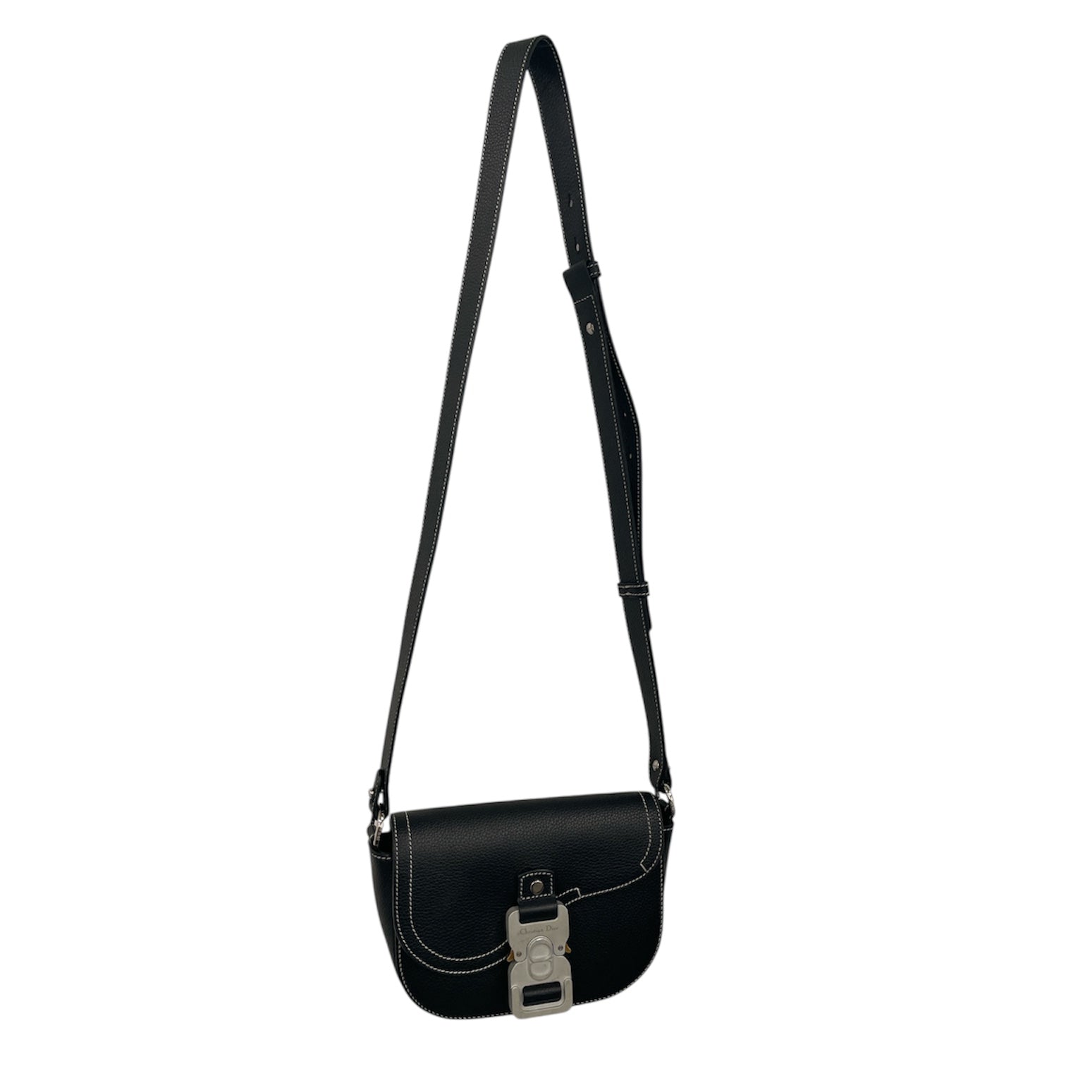 Christian Dior/Cross Body Bag/FREE/Leather/BLK/ view 1