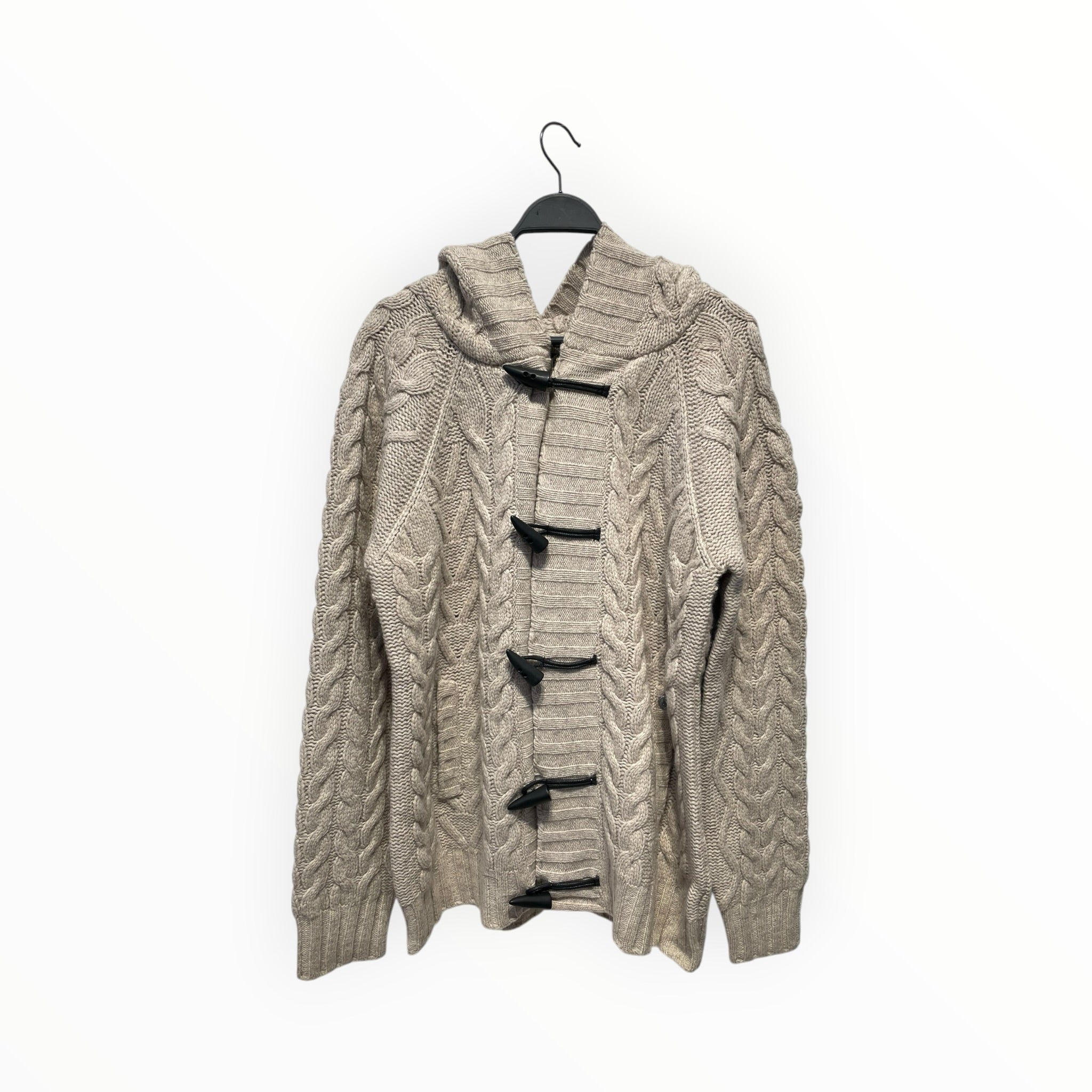 RAG RECYCLE/Sweater/XXL/Wool/CRM/CADLE KNIT SWEATER view 1