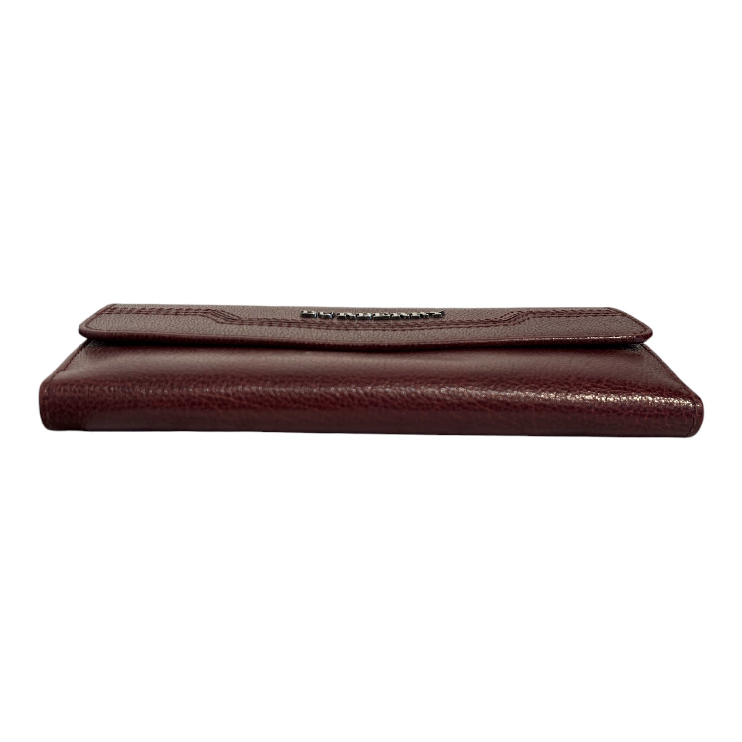 BURBERRY/Long Wallet/Leather/RED/CHERRY RED view 3