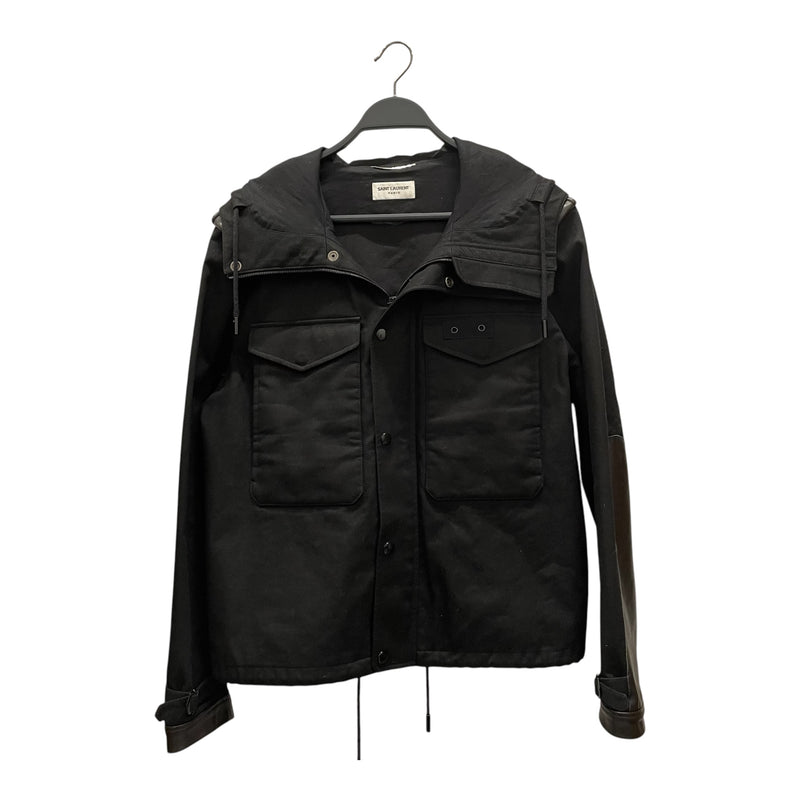 SAINT LAURENT/Mountain Parka/50/Cotton/BLK/2018 PARKA