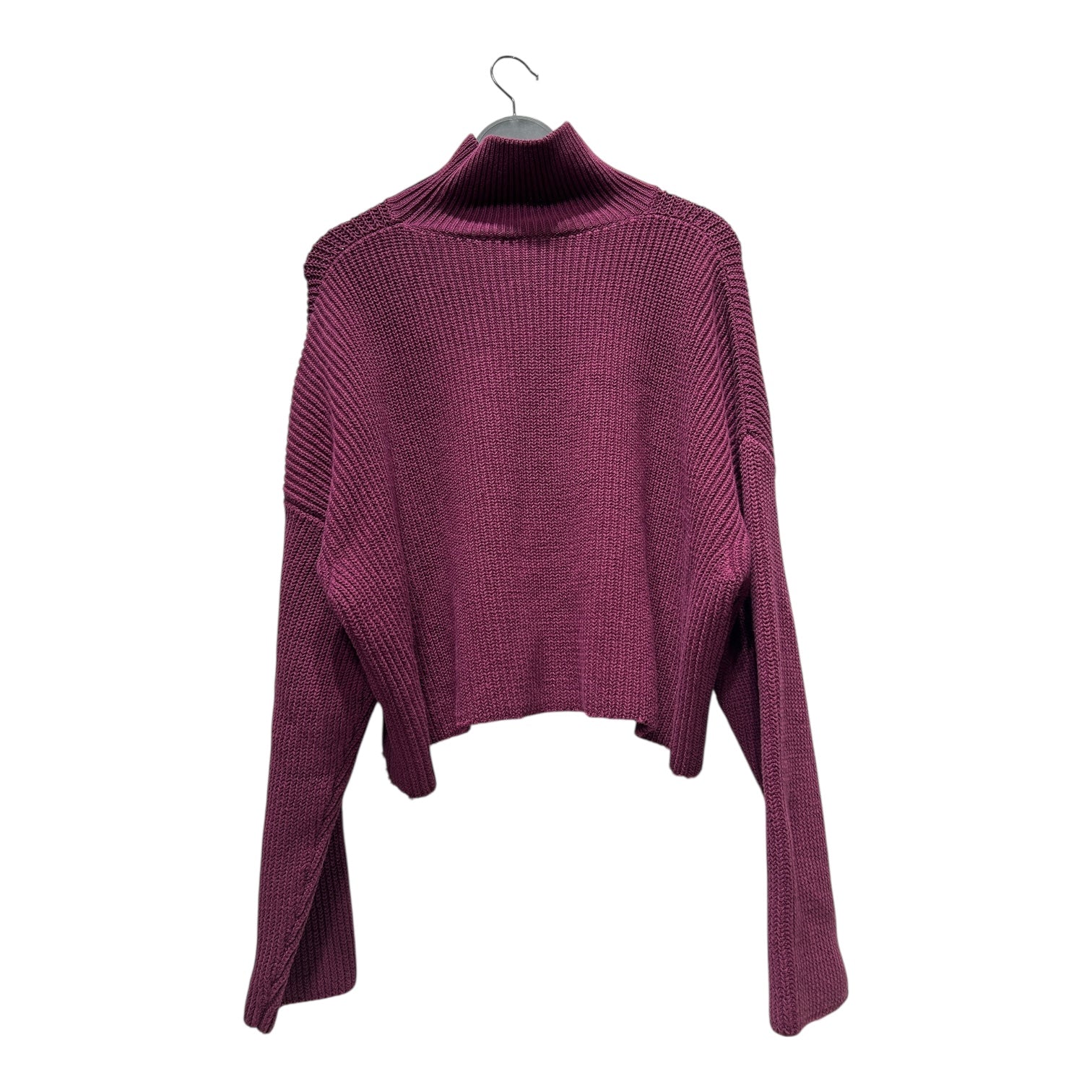 BALENCIAGA/Heavy Sweater/S/Cotton/PPL/Oversize/ view 2