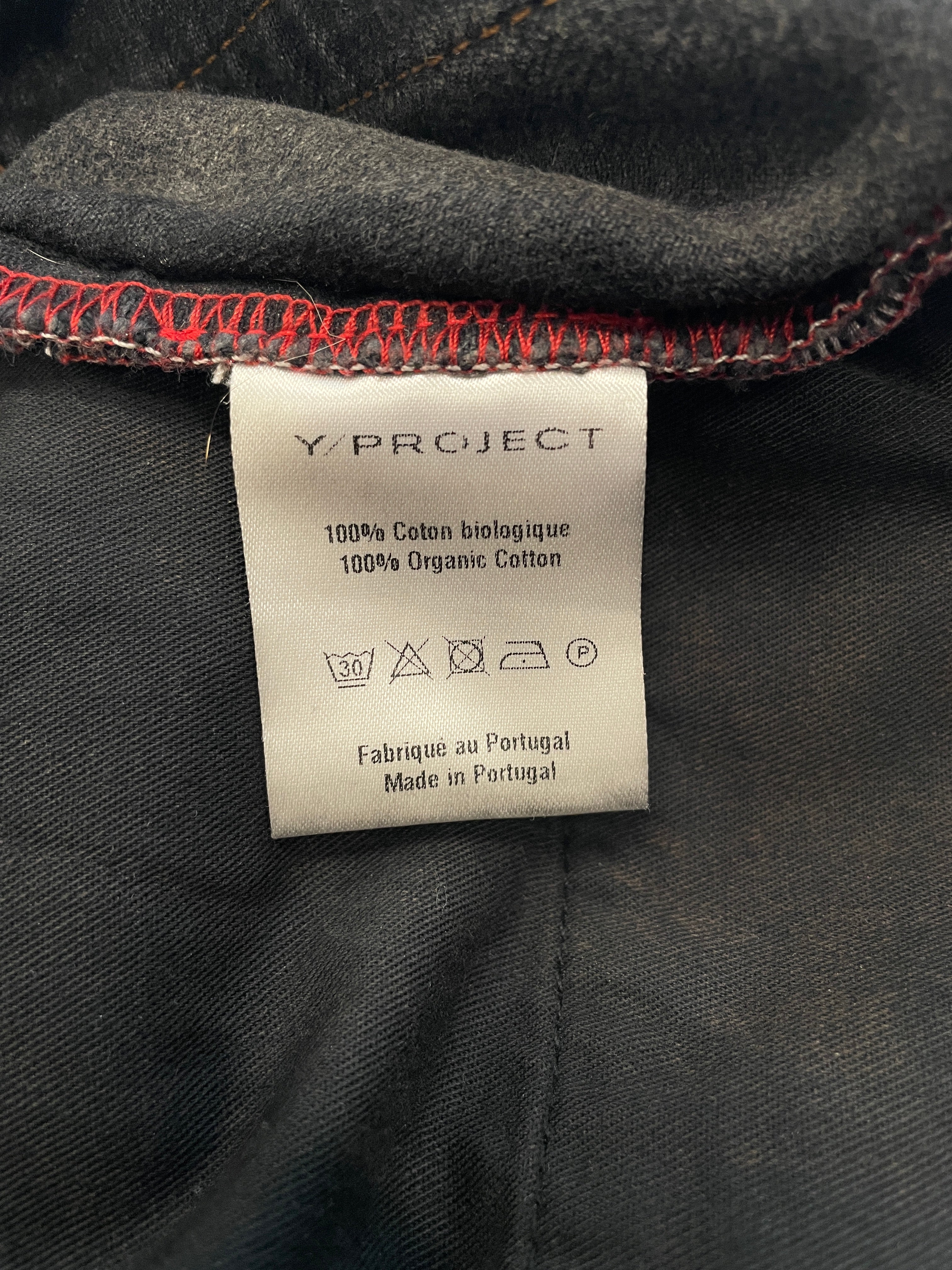 Y/PROJECT/Pants/Cotton/GRY/DETACHABLE PANELS/GRY WASH view 6