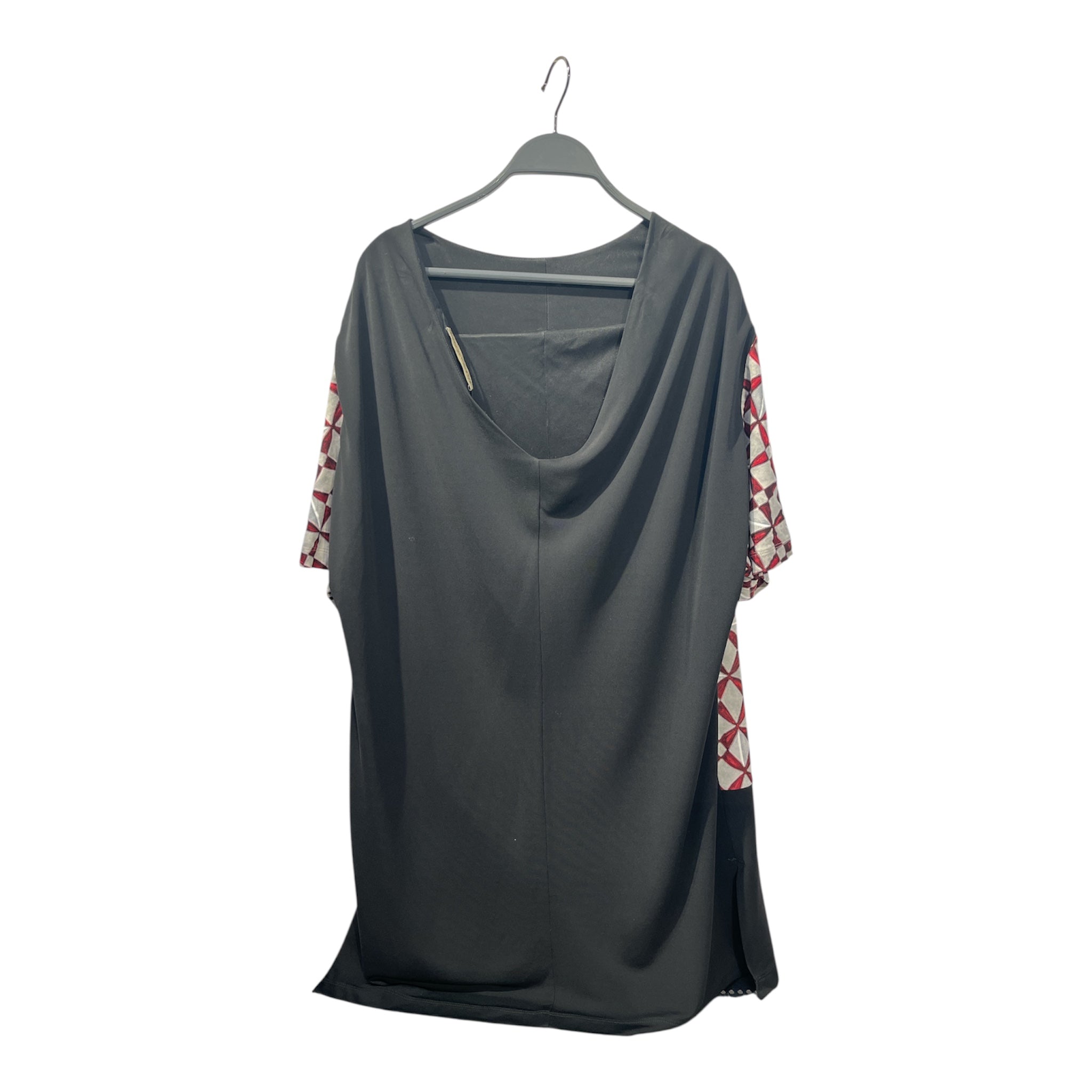BALENCIAGA/Blouse/42/All Over Print/Cotton/BLK/ view 1