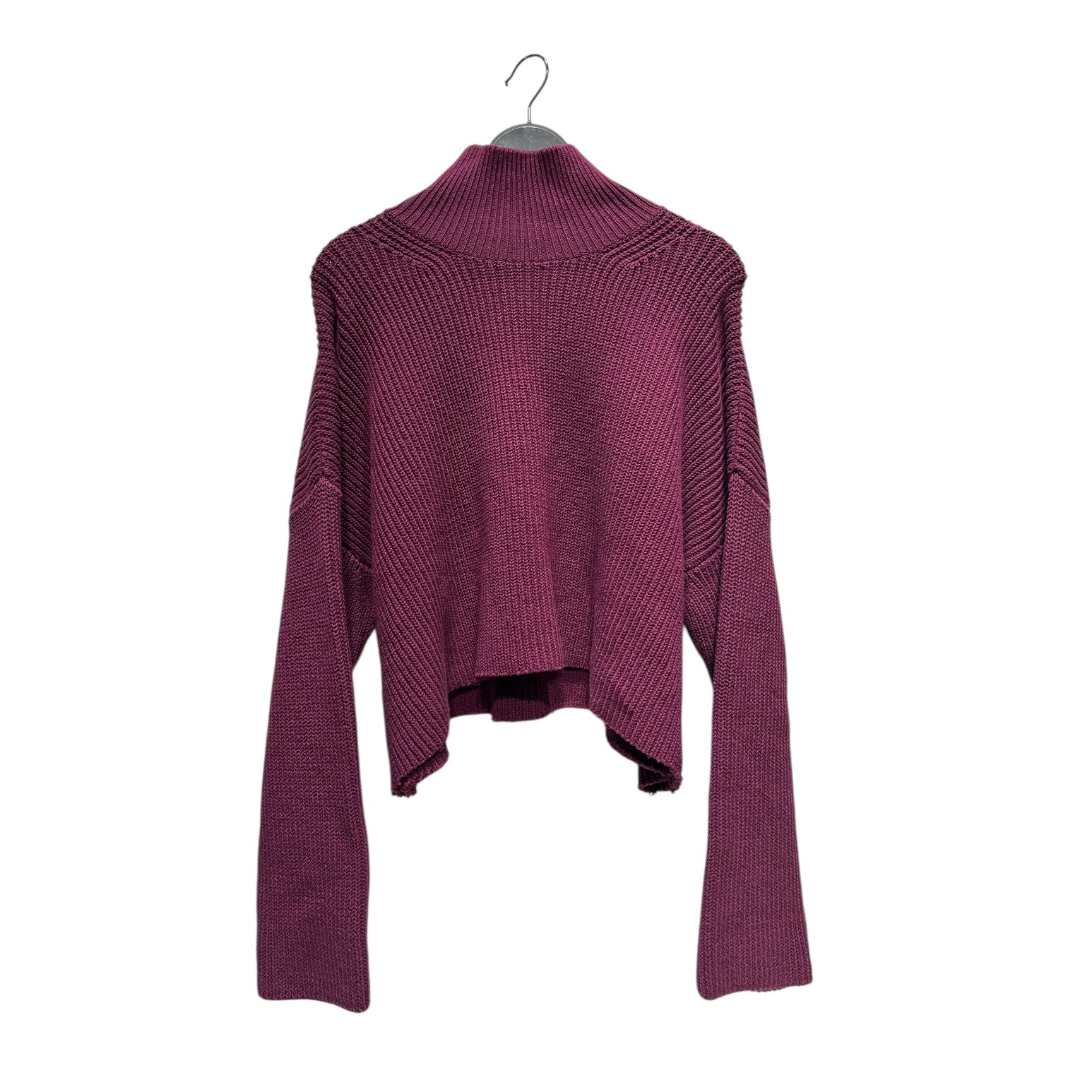 BALENCIAGA/Heavy Sweater/S/Cotton/PPL/Oversize/ view 1