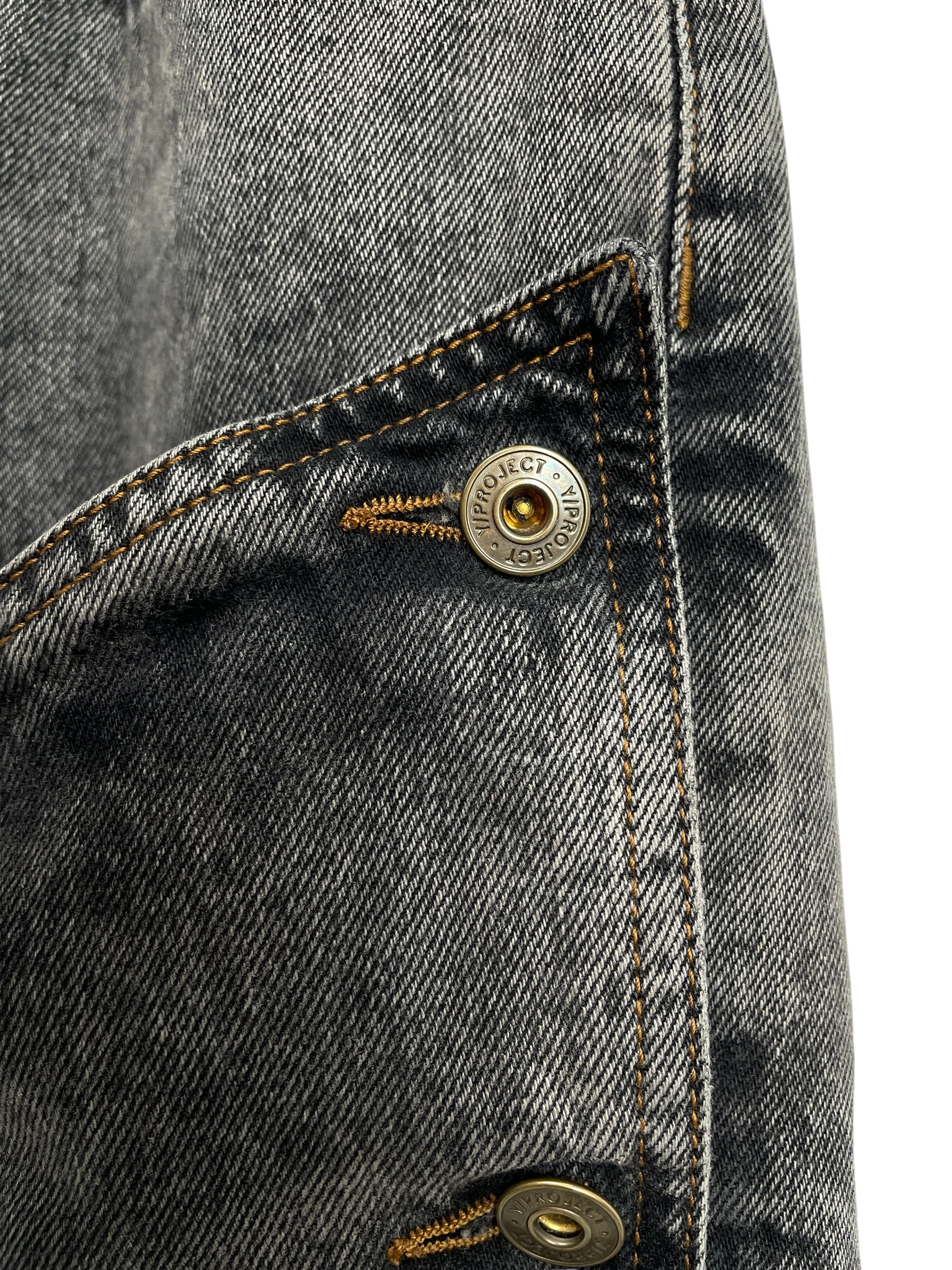 Y/PROJECT/Pants/Cotton/GRY/DETACHABLE PANELS/GRY WASH view 2