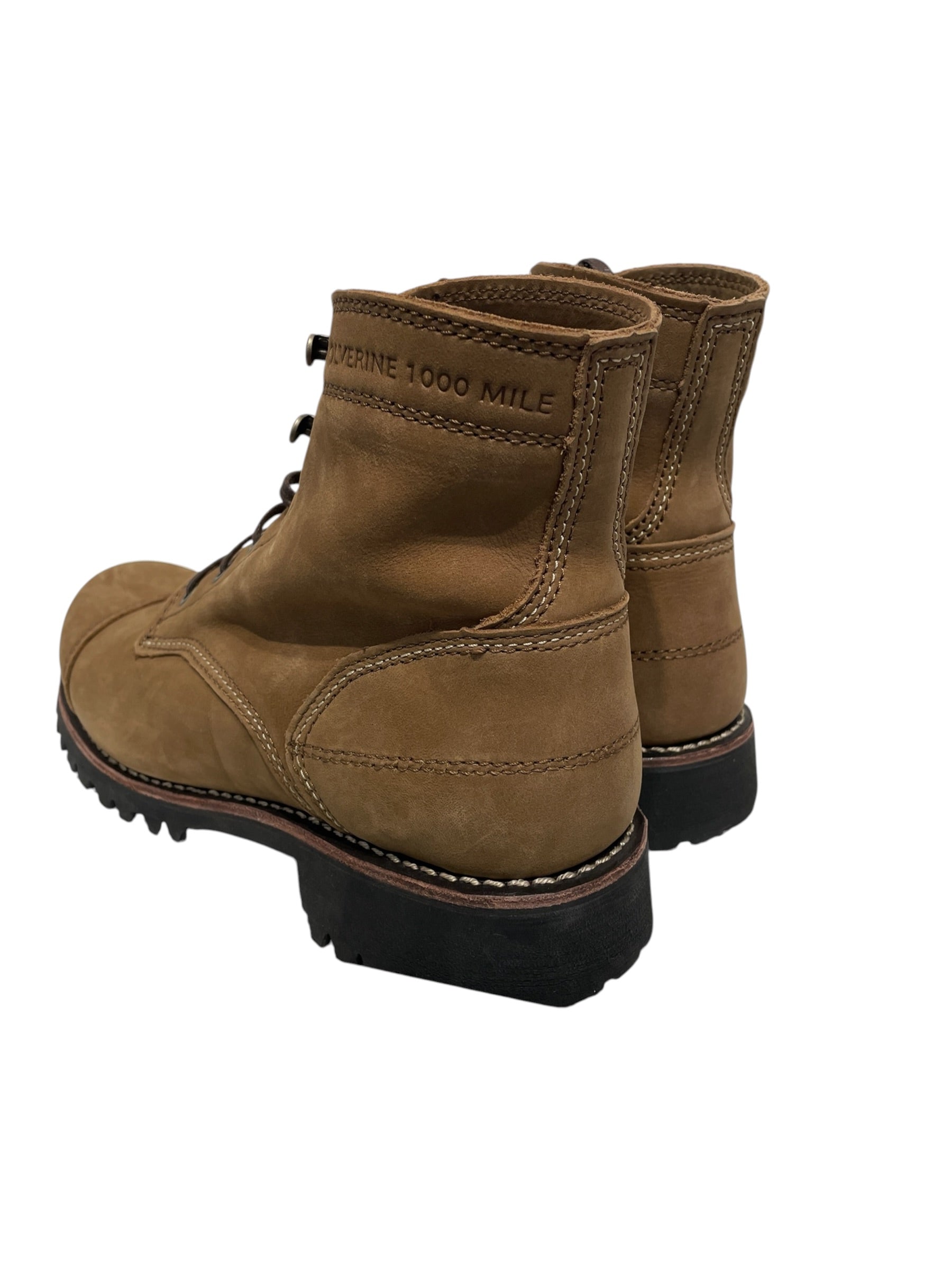 WOLVERINE/Lace Up Boots/US 9.5/Leather/CML/W990222 1000 mile view 2