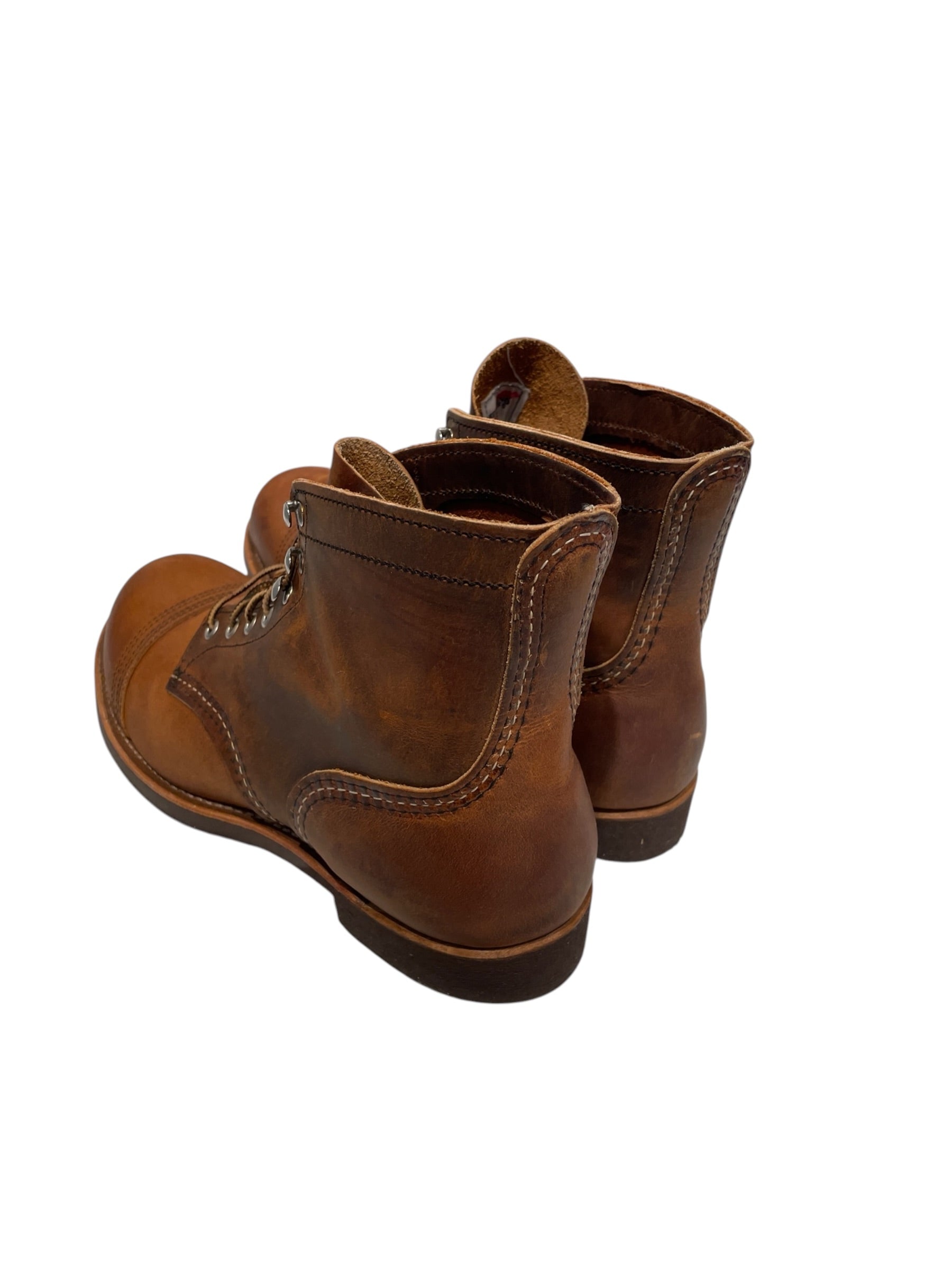 RED WING/Lace Up Boots/US 9.5/Leather/BRW/8085 Iron Ranger view 2