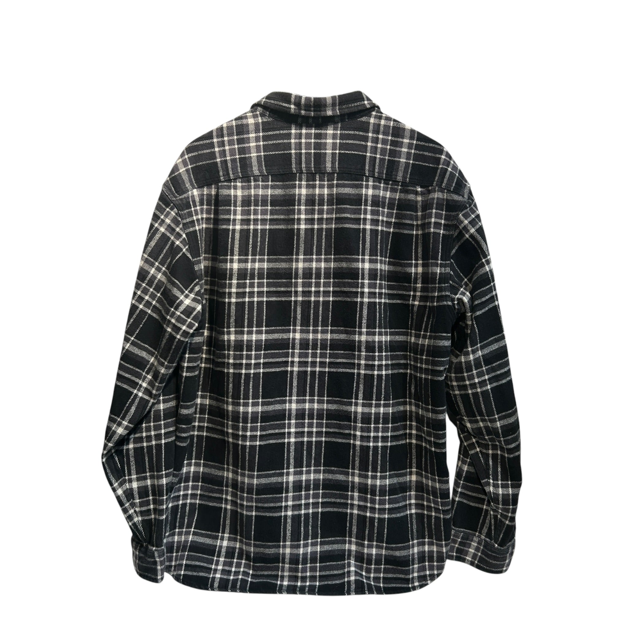 Supreme/Flannel Shirt/XL/Cotton/BLK/Plaid/Plaid Supreme Sleeve Flannel view 2