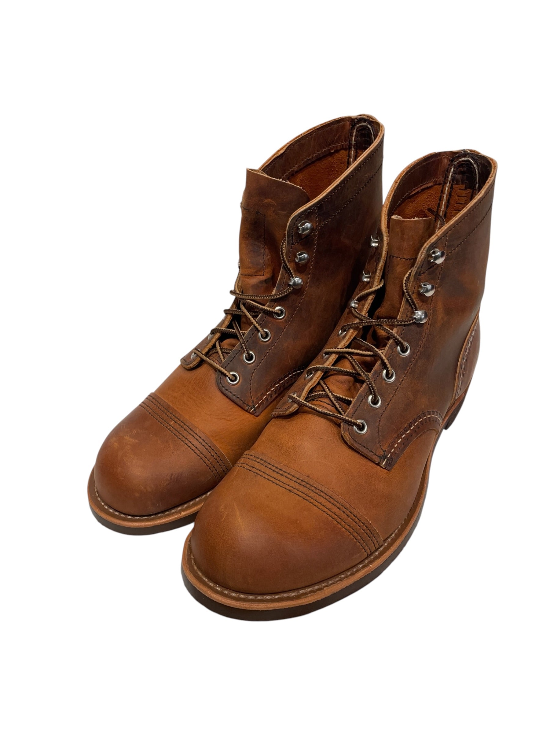 RED WING/Lace Up Boots/US 9.5/Leather/BRW/8085 Iron Ranger view 1