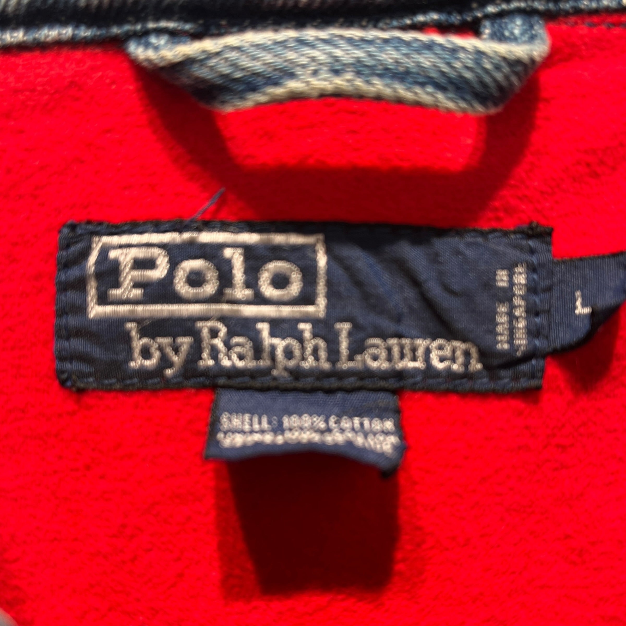 POLO/Jacket/L/Cotton/BLU/denim view 3
