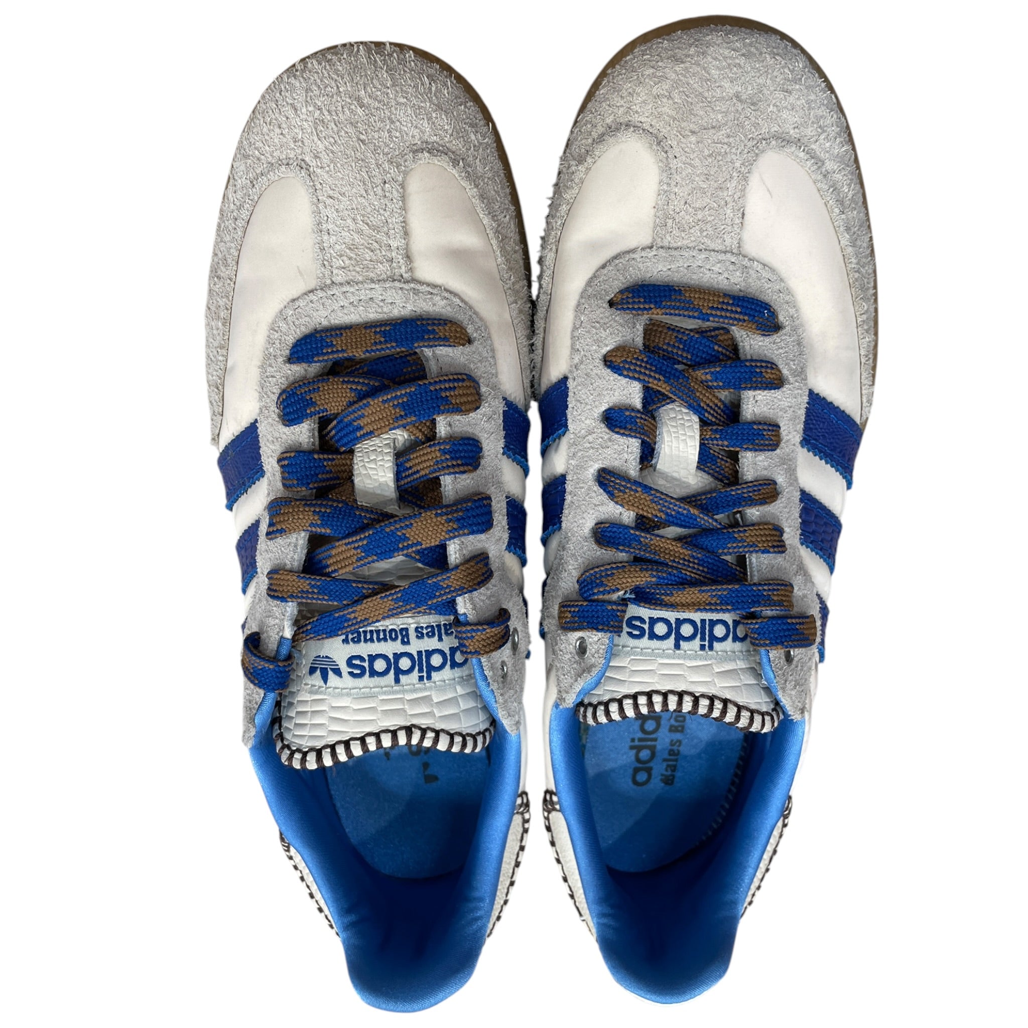 adidas/Low-Sneakers/US 7.5/Stripe/MLT/wales bonner blue stripe view 4