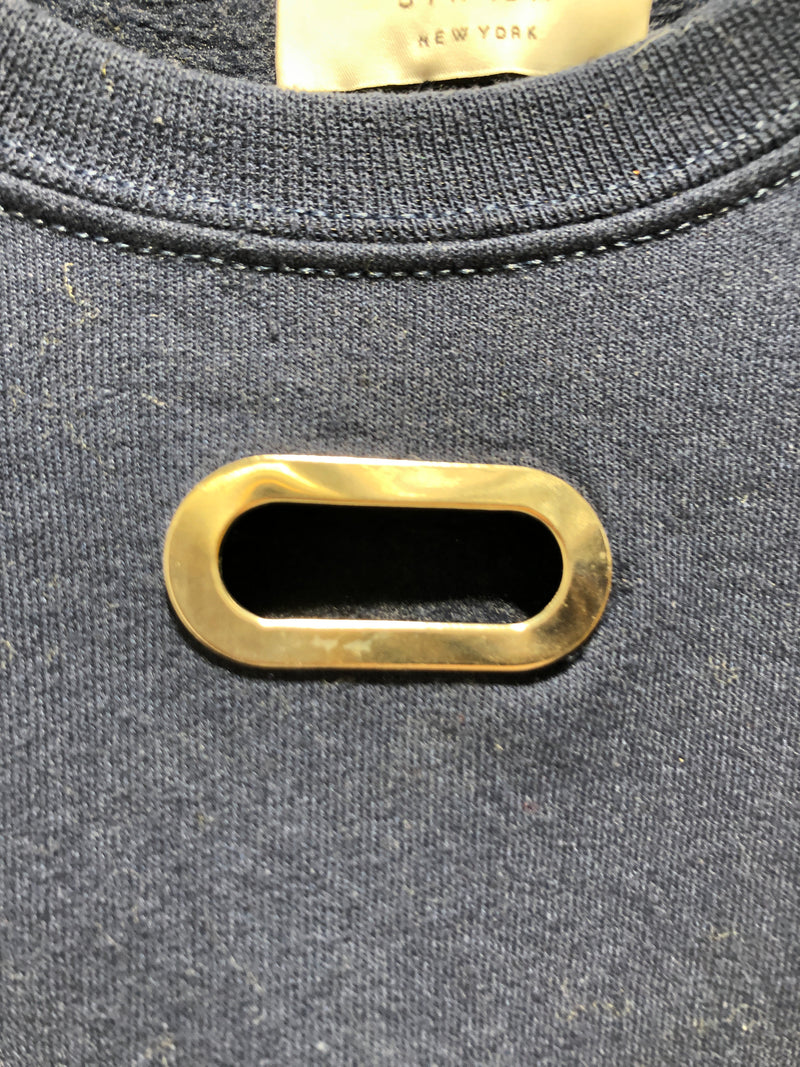 Collina Strada/Sweatshirt/XS/Cotton/NVY/Key hole