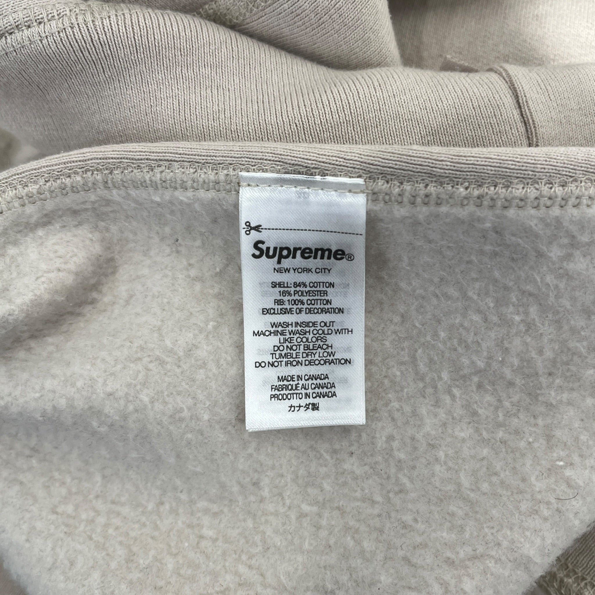 Supreme/Hoodie/XXL/Cotton/BEG/Pullover/2024 BOX LOGO view 4