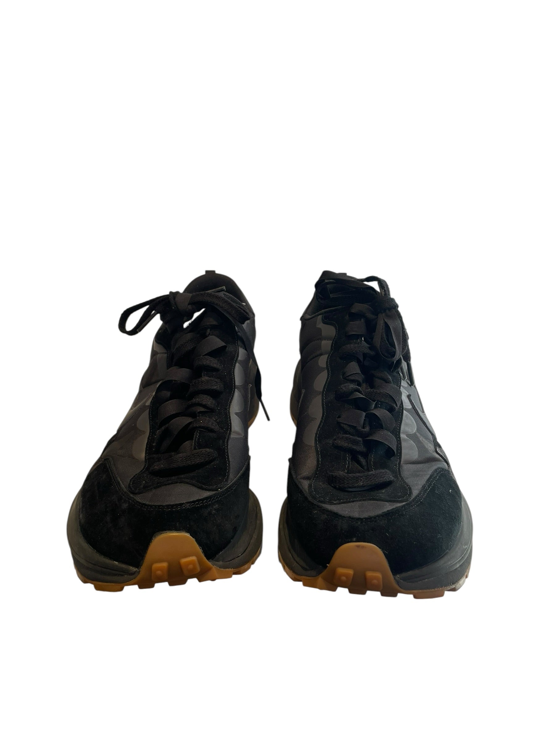 NIKE/Low-Sneakers/US 14/Cotton/BLK/SACAIXNIKE VAPOR WAFFLE view 1