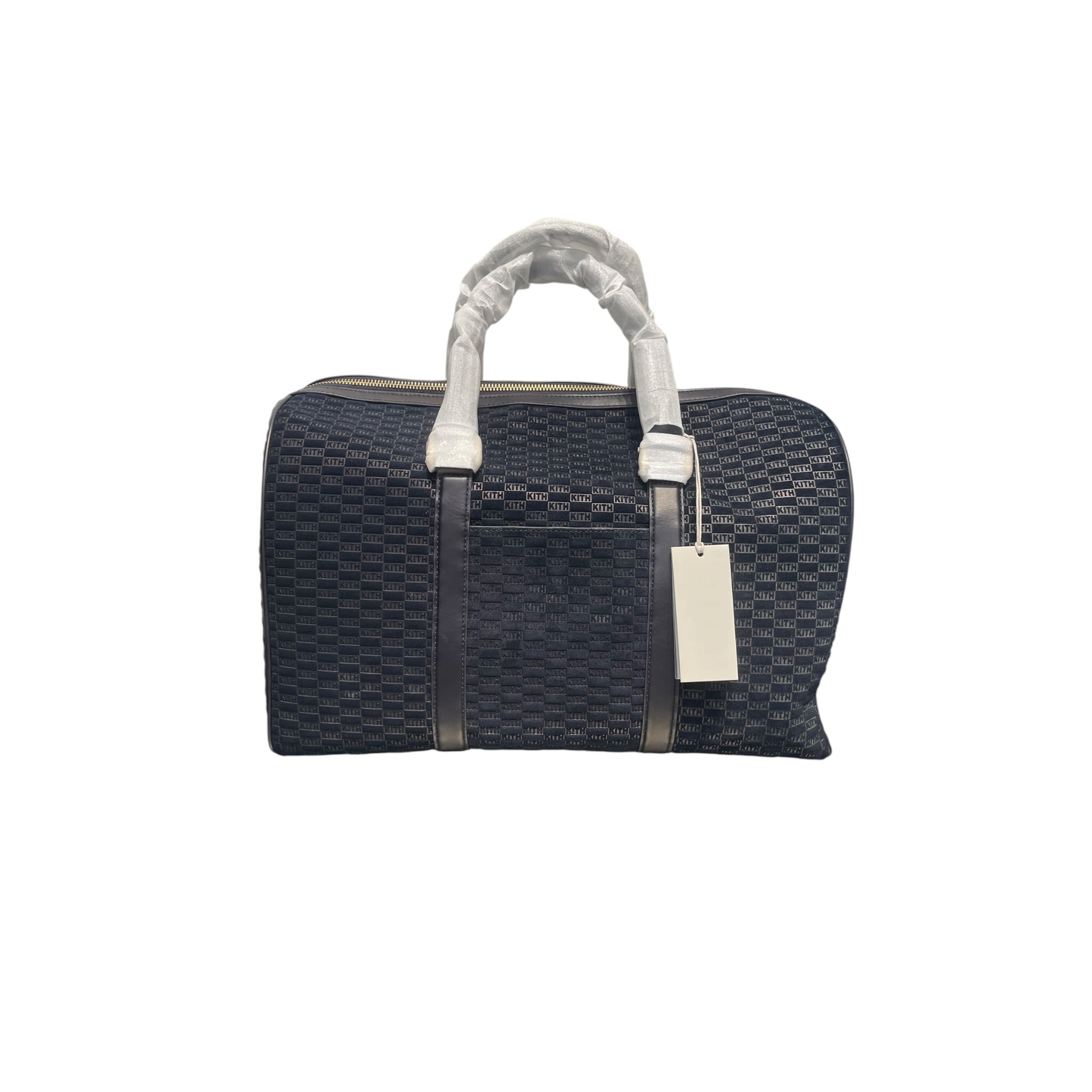 KITH/Luggage/Monogram/Suede/NVY/KITH MONOGRAM view 1