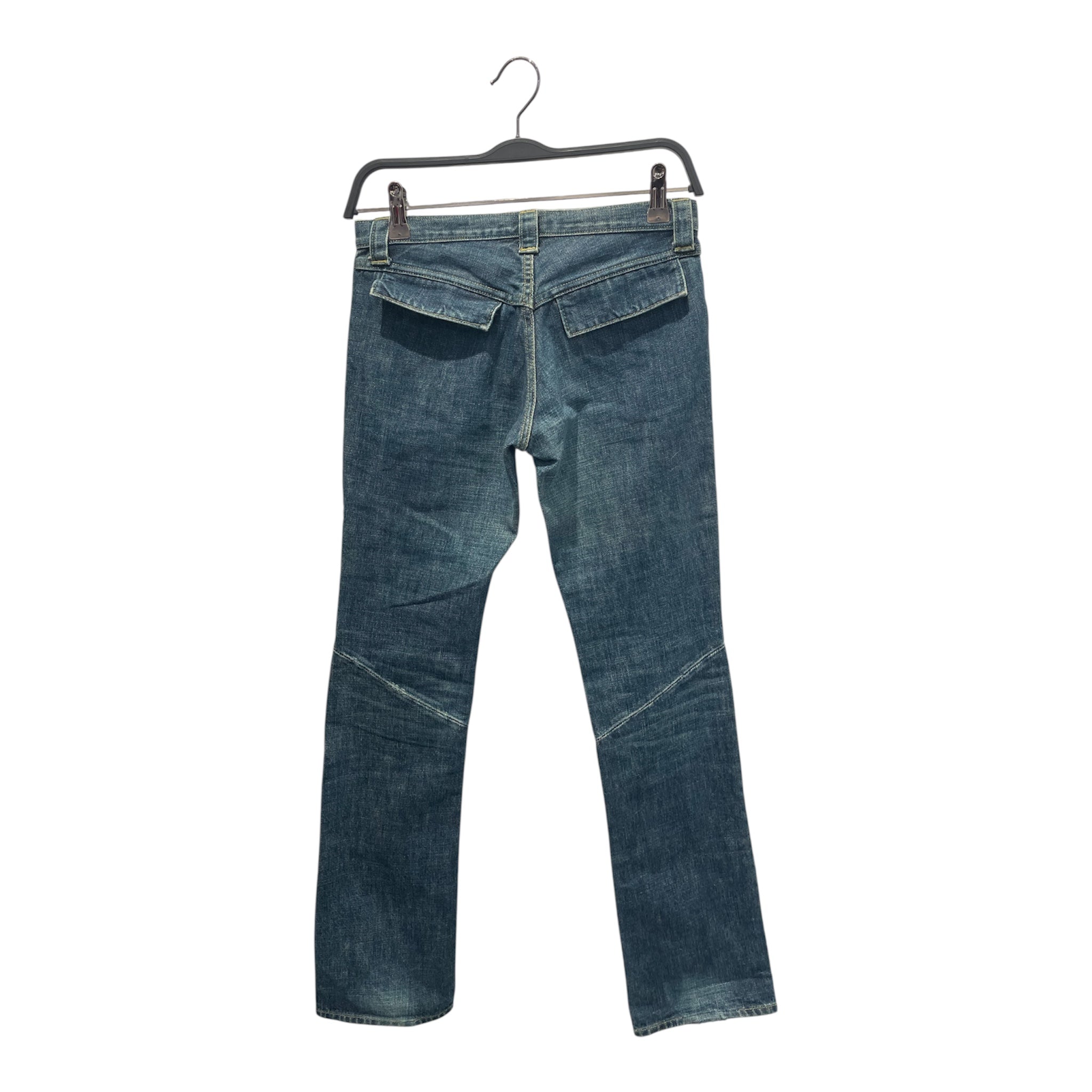 UNDERCOVER/Skinny Pants/S/Cotton/BLU/Button Fly/ZIPS AS POCKETS view 2