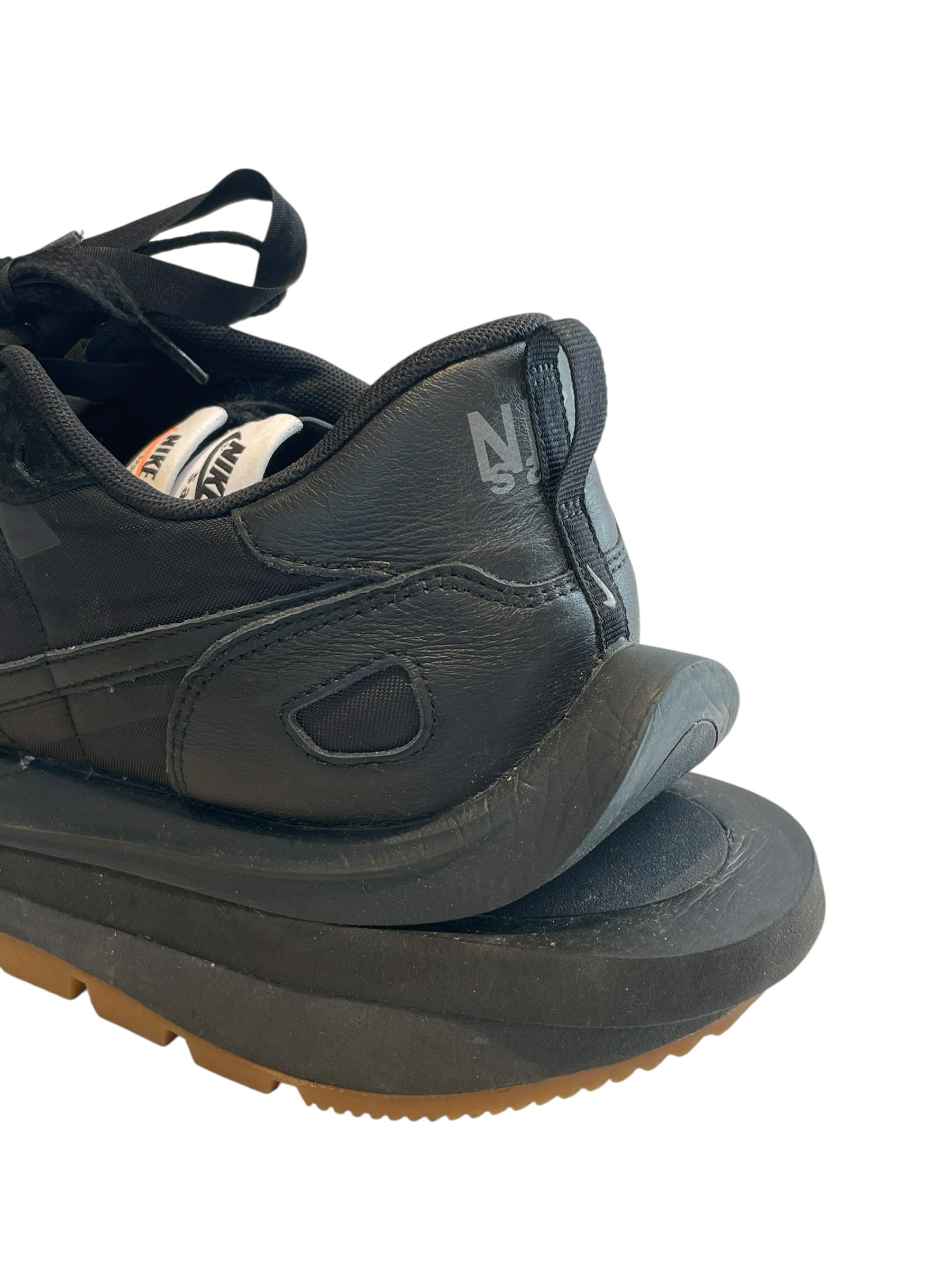 NIKE/Low-Sneakers/US 14/Cotton/BLK/SACAIXNIKE VAPOR WAFFLE view 7