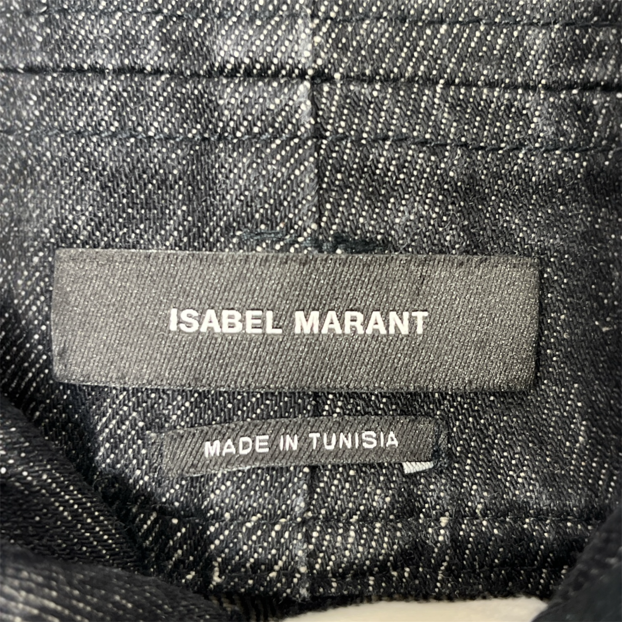ISABEL MARANT/Bottoms/34/Cotton/GRY/HIGHWAISTED SILVER HARDWARE view 3
