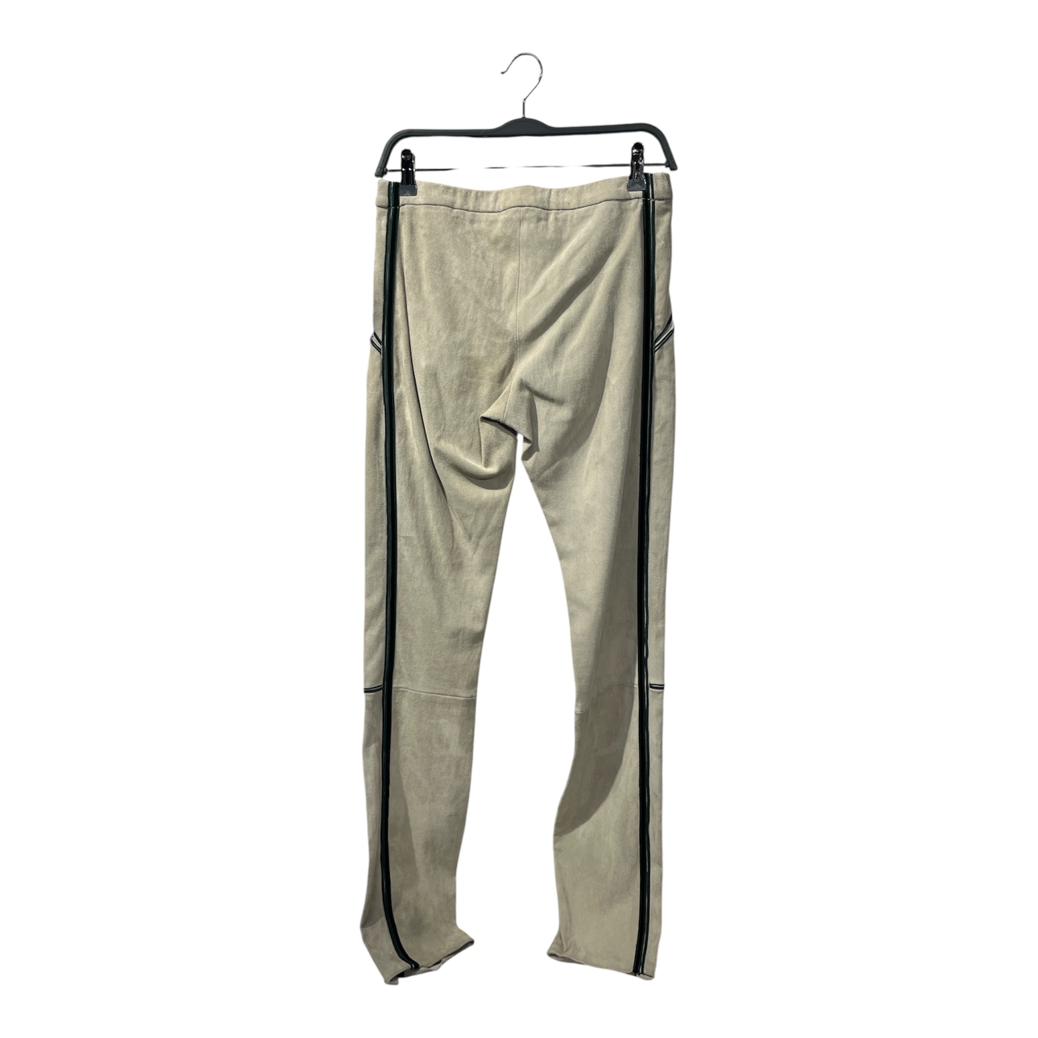 Haider Ackermann/Skinny Pants/XS/Suede/GRN/GREEN STRIPES view 2