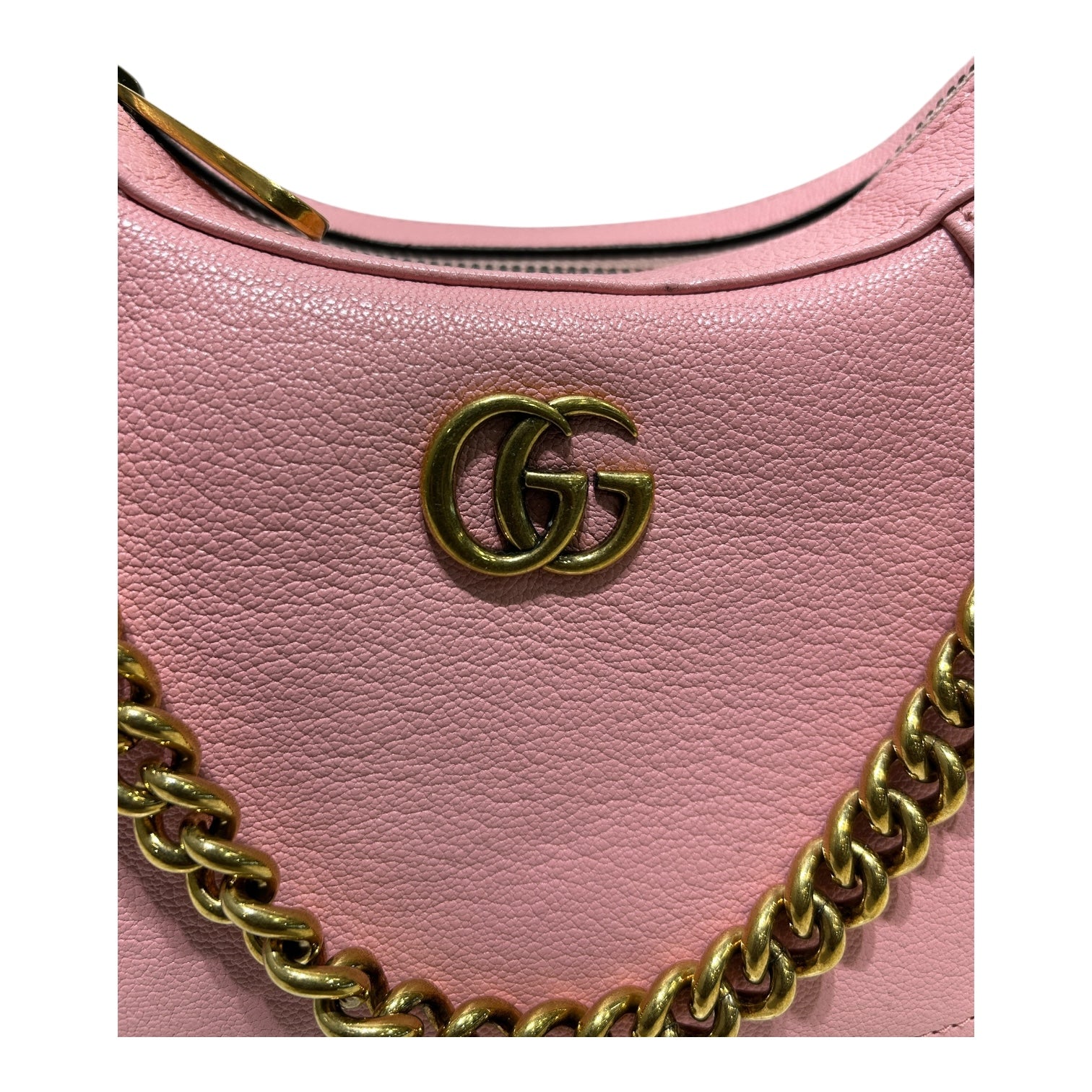 GUCCI/Hand Bag/M/Leather/PNK/Aphrodite view 4
