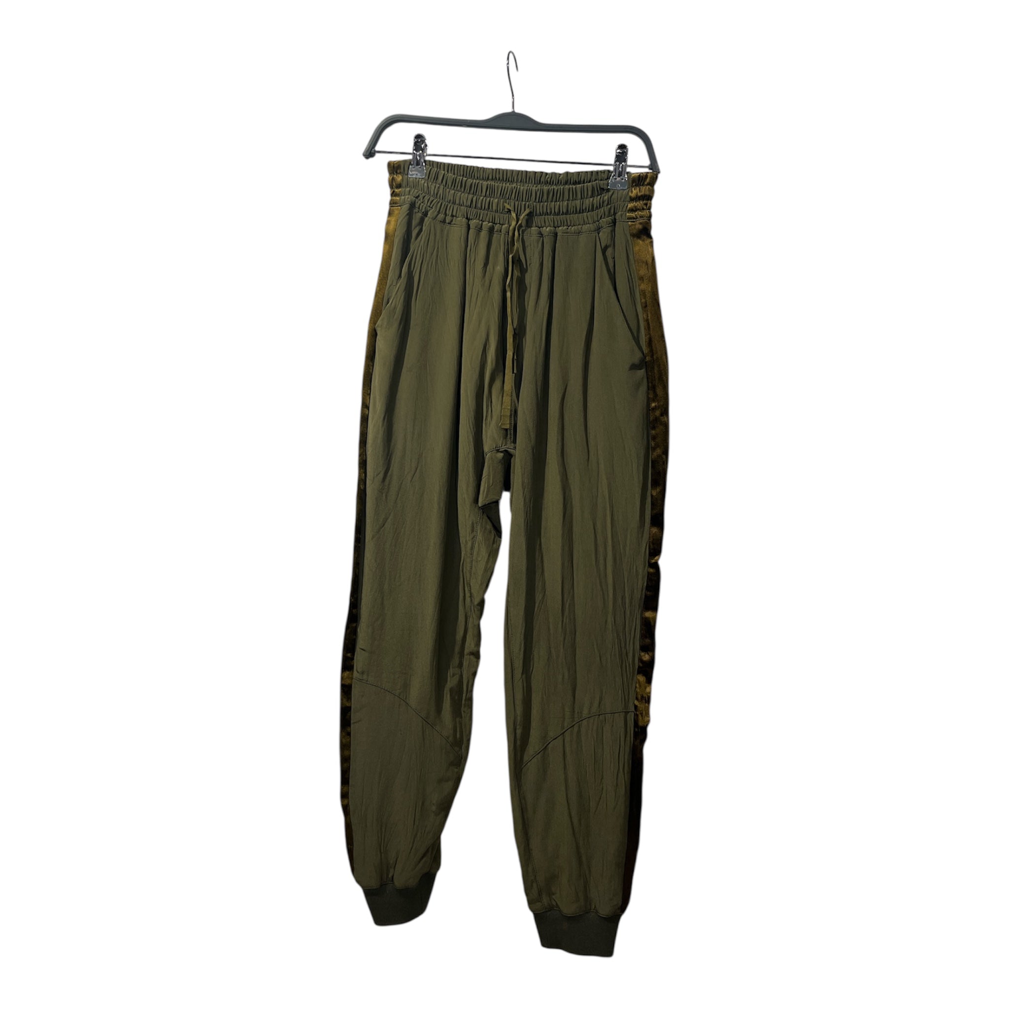 Haider Ackermann/Bottoms/XS/Silk/GRN/SILK JOGGERS view 1