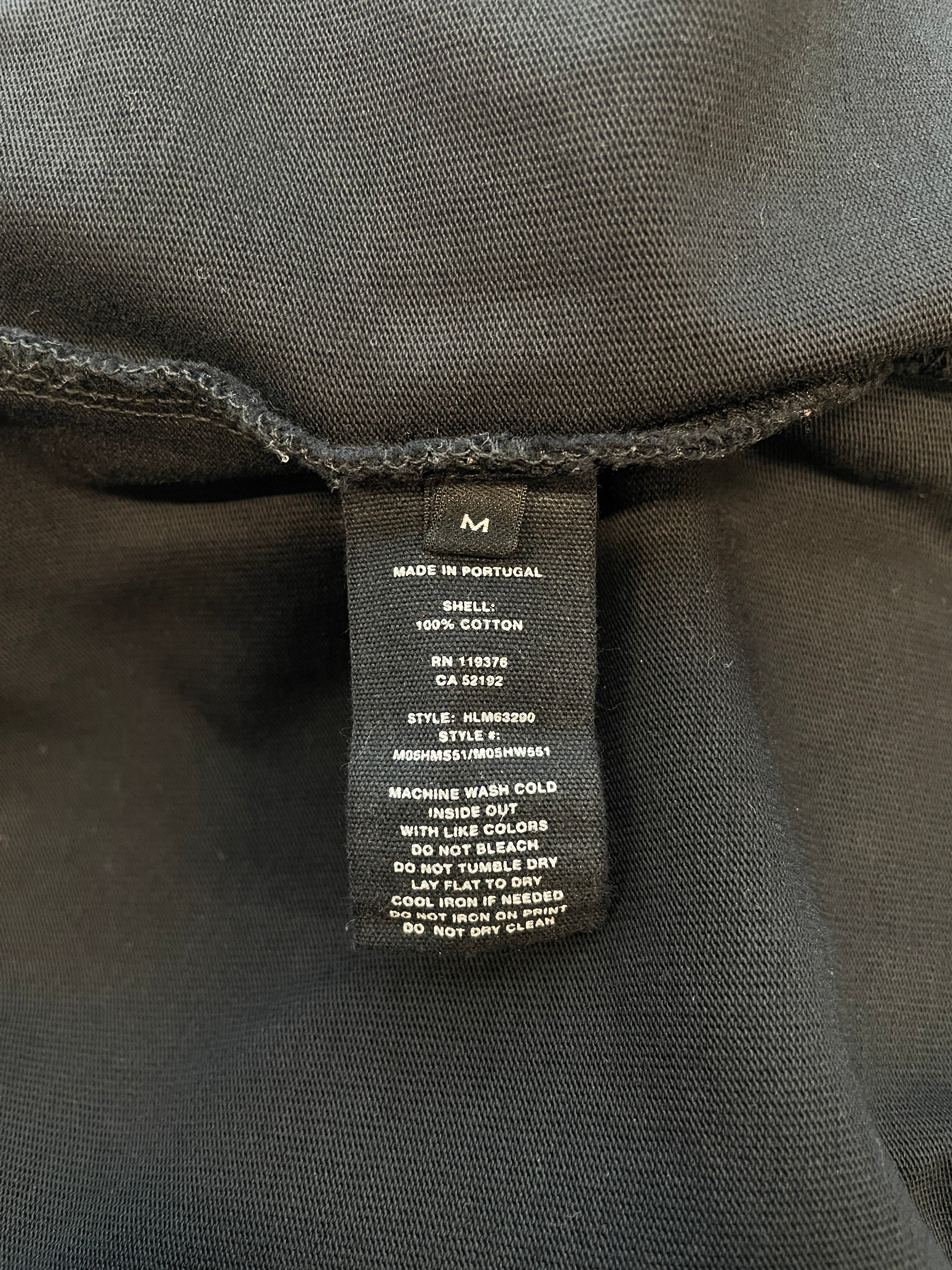 Helmut Lang/T-Shirt/M/Cotton/BLK/HELMUT LANG BCKWARDS view 4