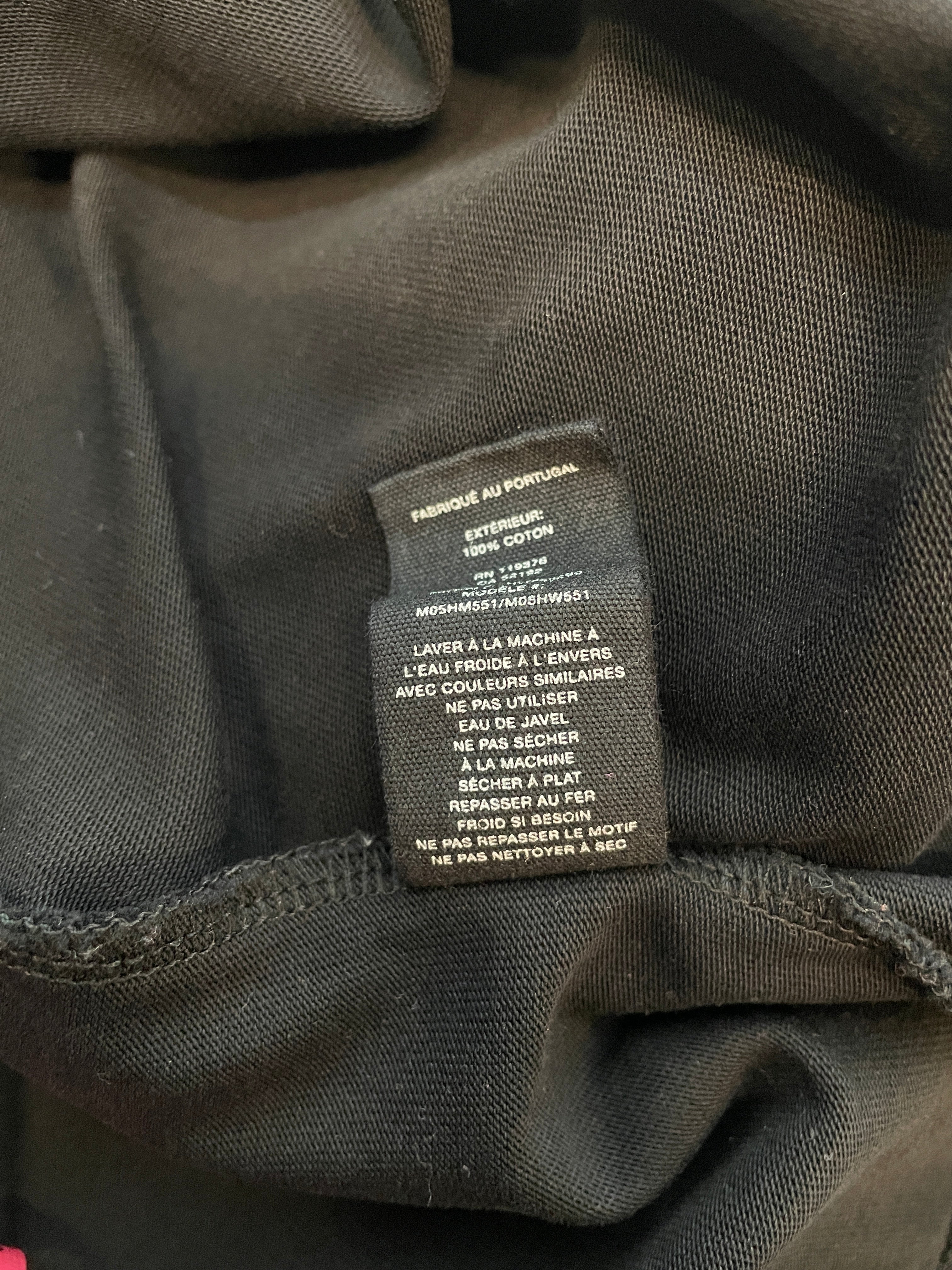 Helmut Lang/T-Shirt/M/Cotton/BLK/HELMUT LANG BCKWARDS view 5