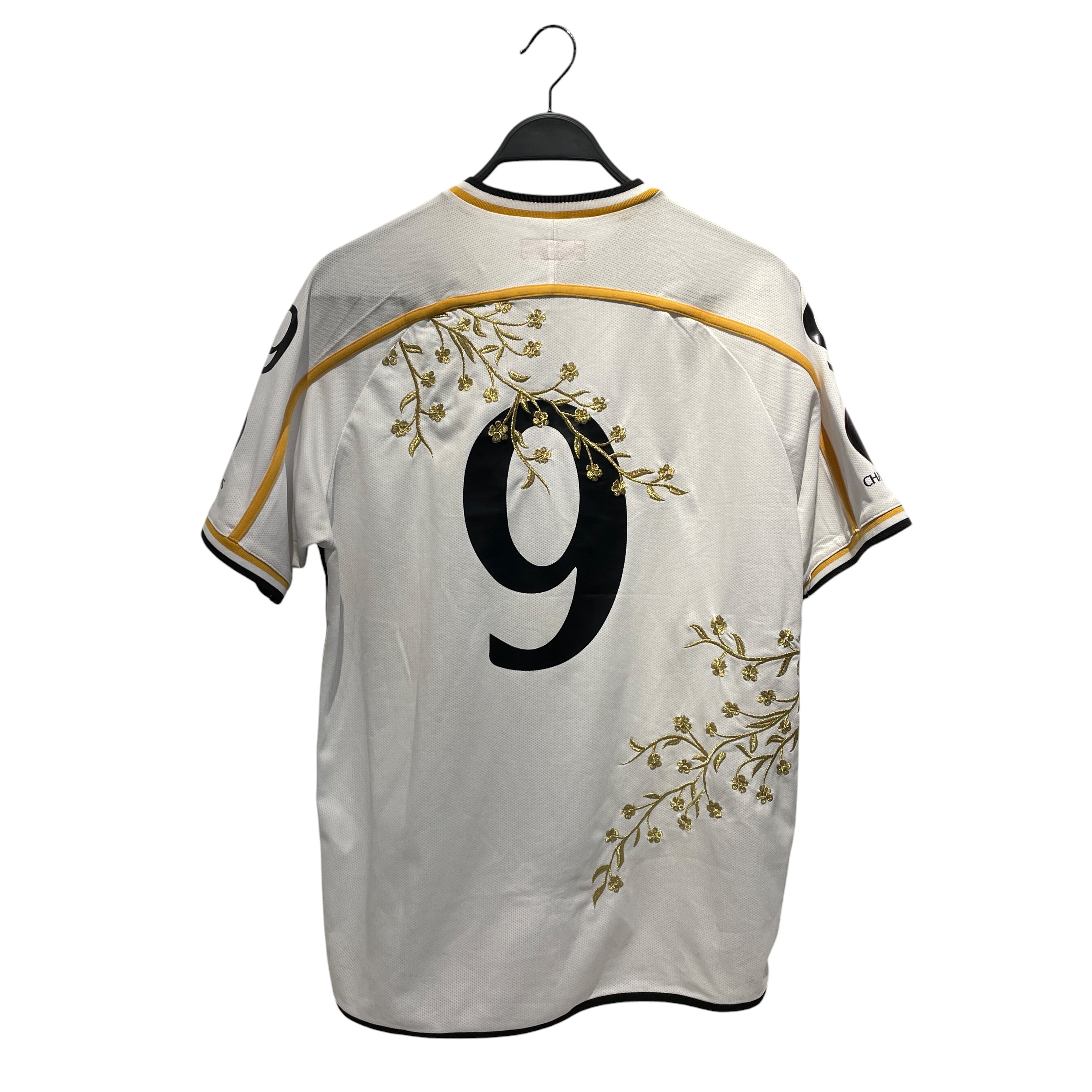Supreme/T-Shirt/M/Polyester/WHT/FLORAL SOCCER JERSEY view 2