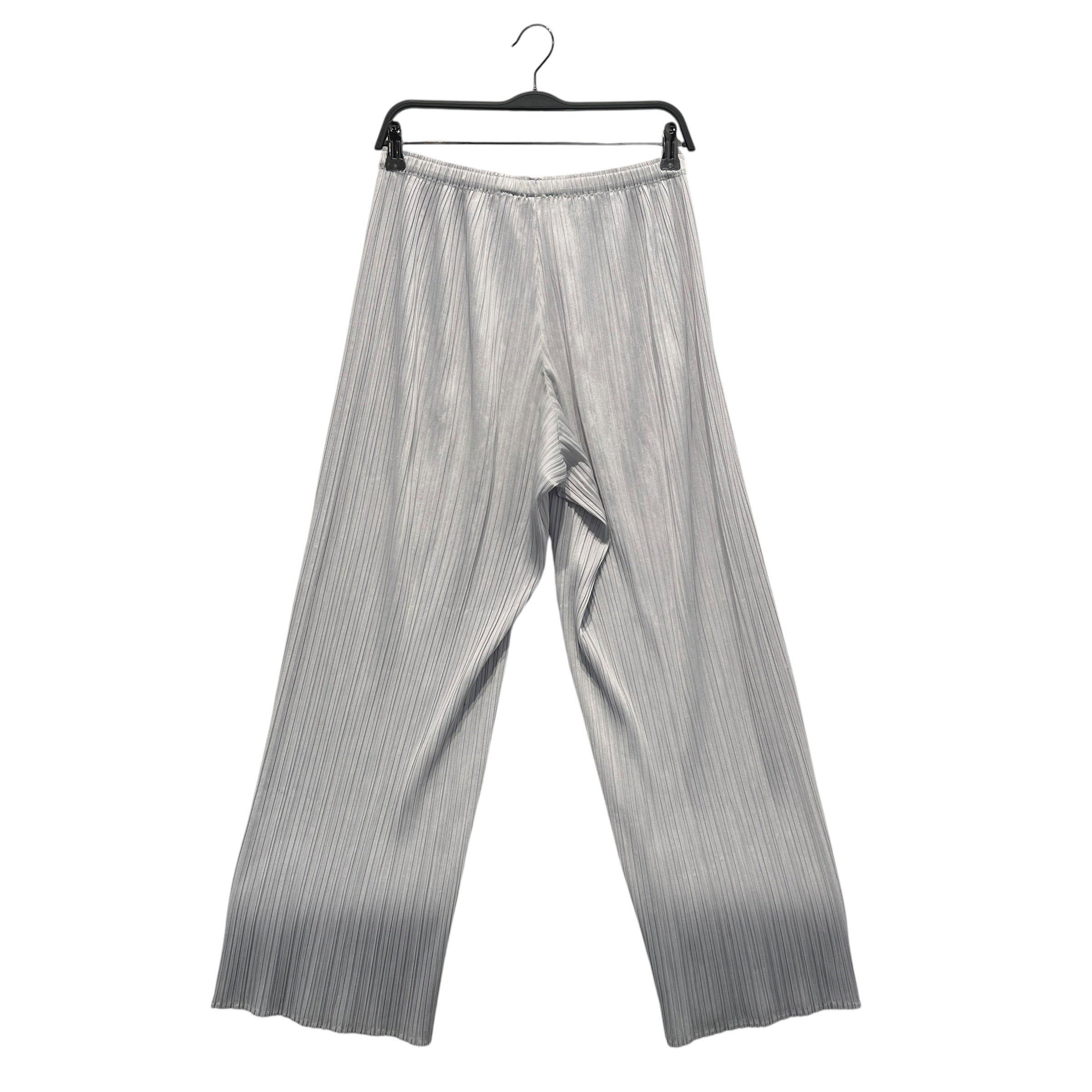 PLEATS PLEASE ISSEY MIYAKE/Bottoms/FREE/Polyester/SLV/wide leg view 2