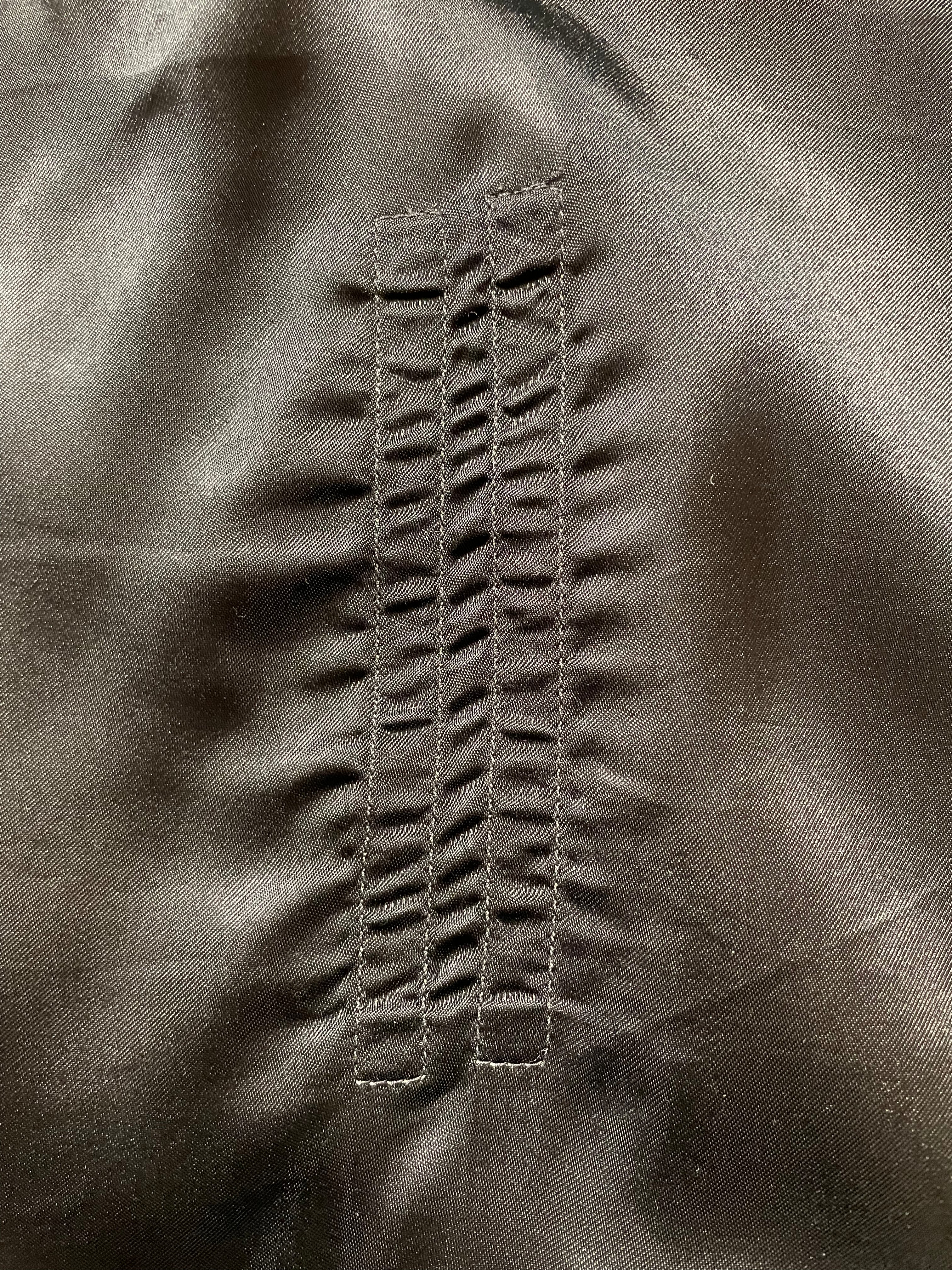 Rick Owens/LS Shirt/L/Silk/BLK/ view 3