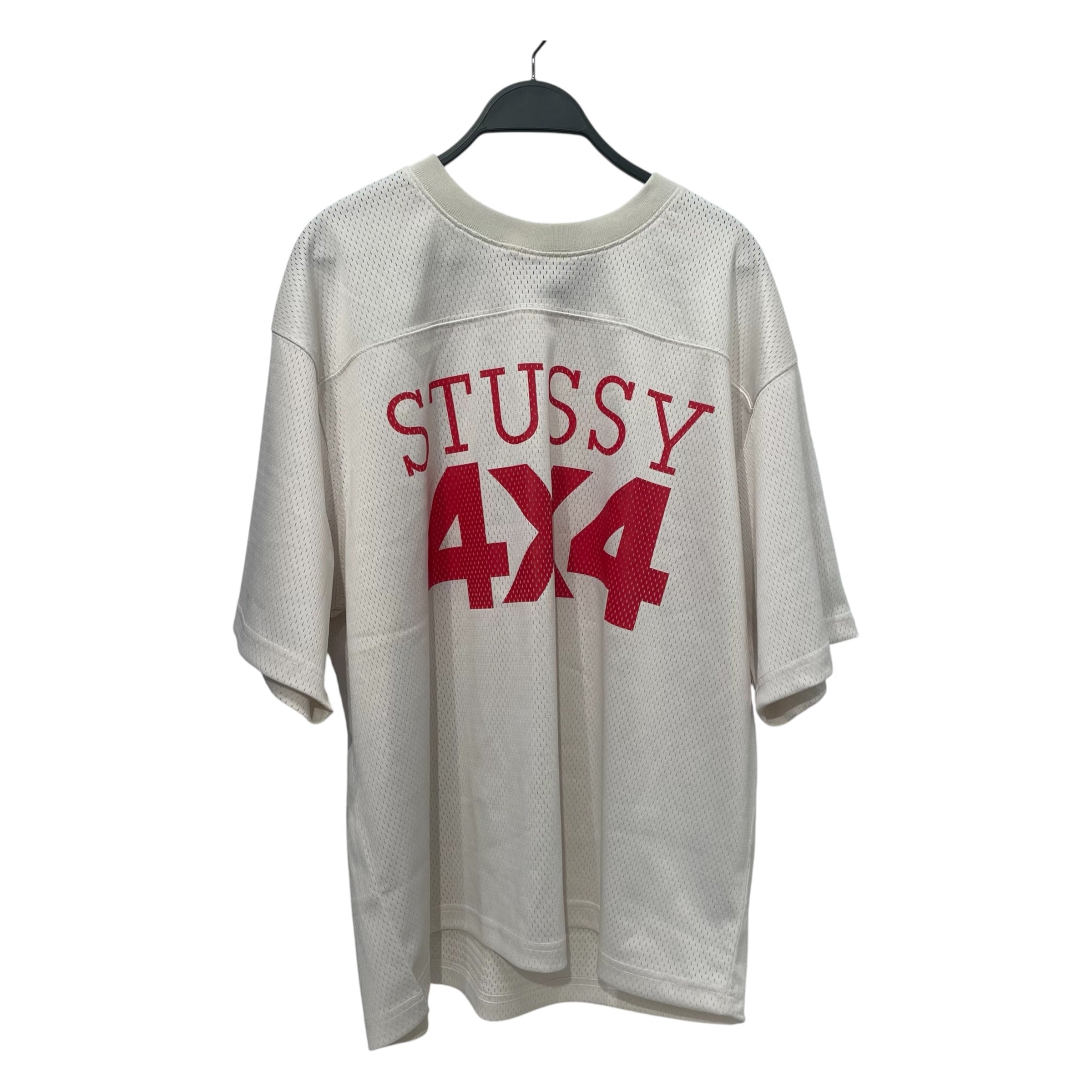 STUSSY/T-Shirt/L/WHT/4X4 view 1