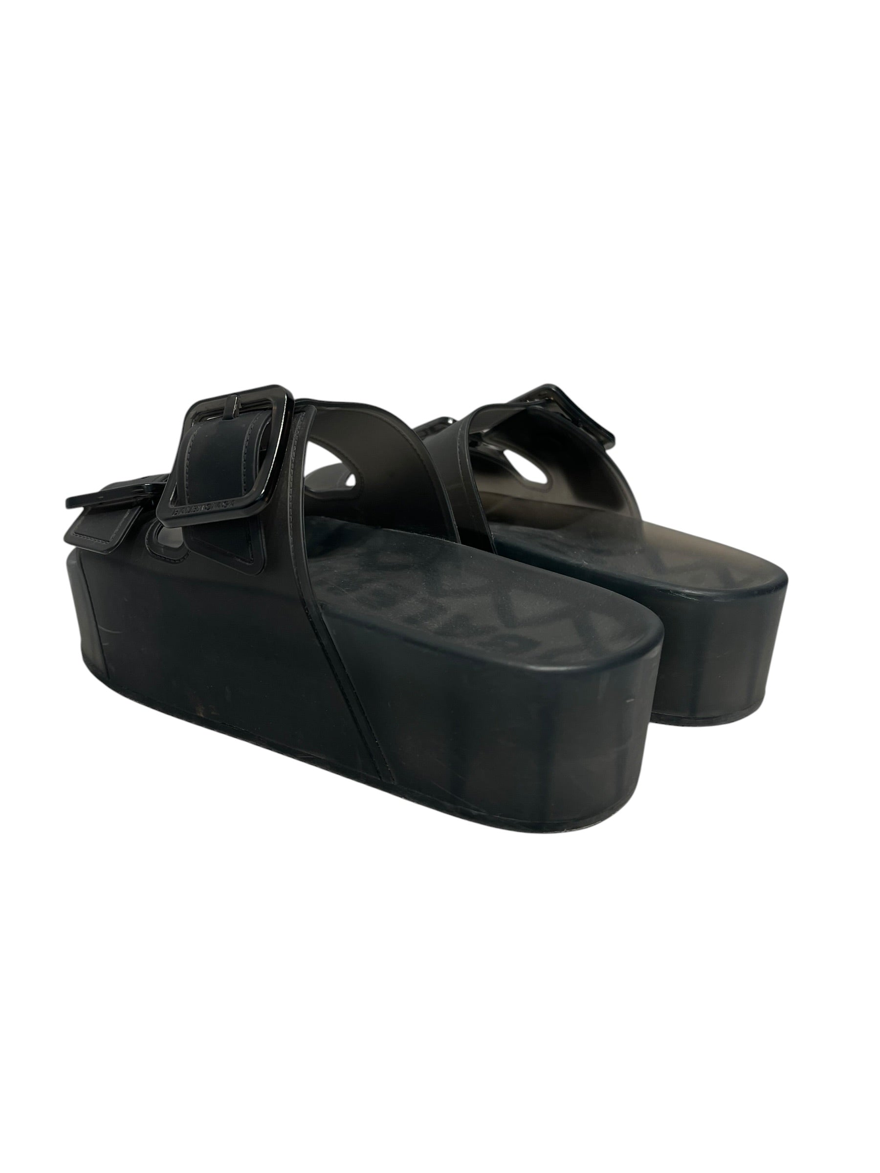 BALENCIAGA/Sandals/US 7/GRY/Platform/ view 2