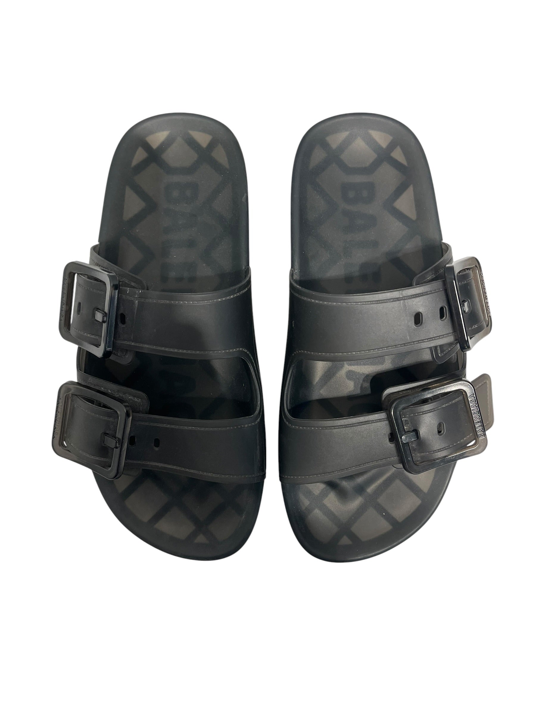 BALENCIAGA/Sandals/US 7/GRY/Platform/ view 3