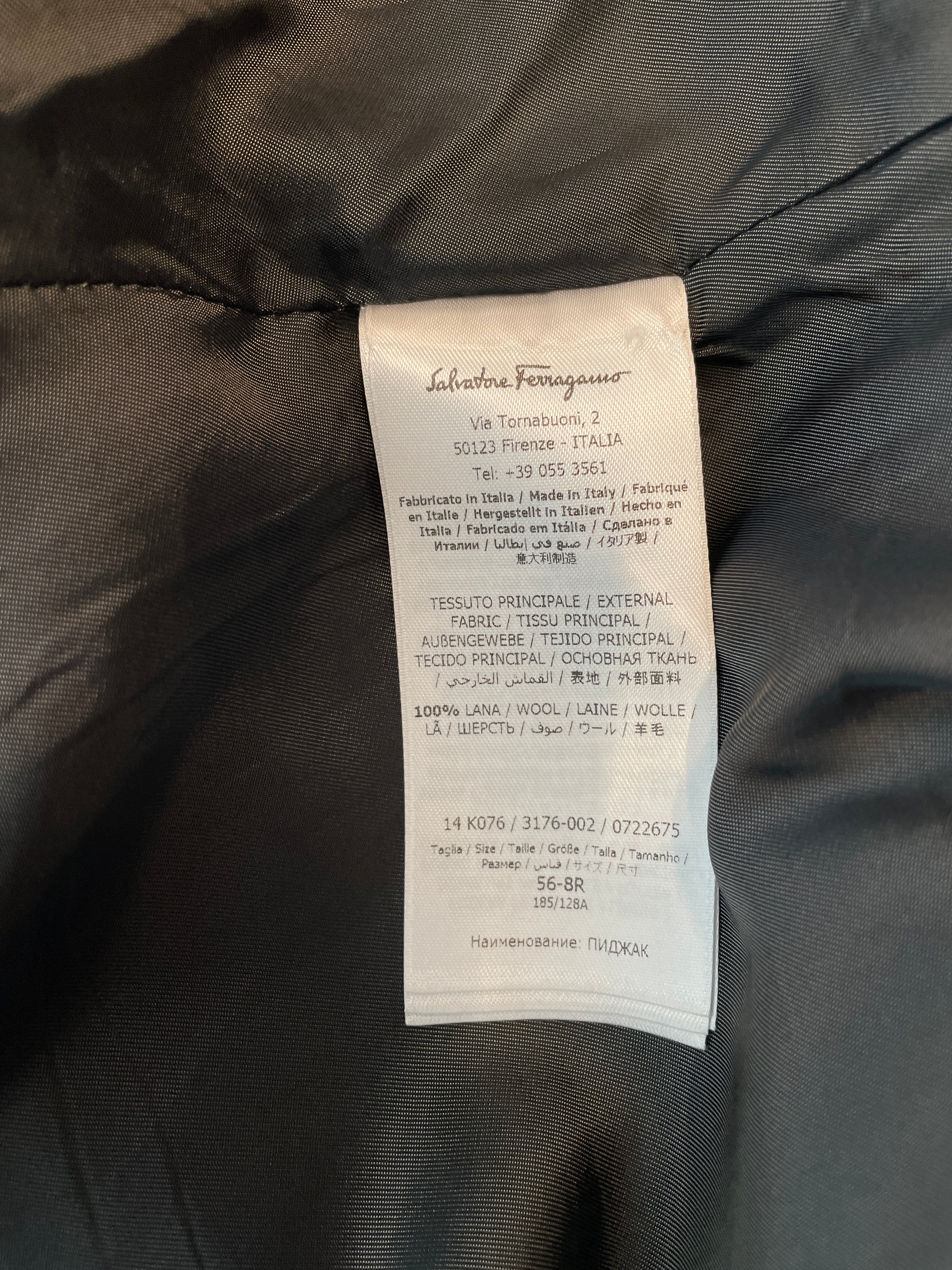 Salvatore Ferragamo/Coat/Cotton/RED/BLAZER\DBL POCKETS view 5