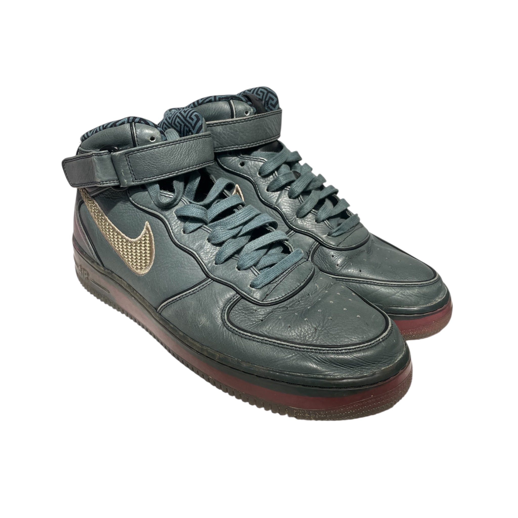 NIKE/AIR FORCE 1 MID SPRM MX 07/Hi-Sneakers/US 13/Leather/KHK/316665-321 view 1