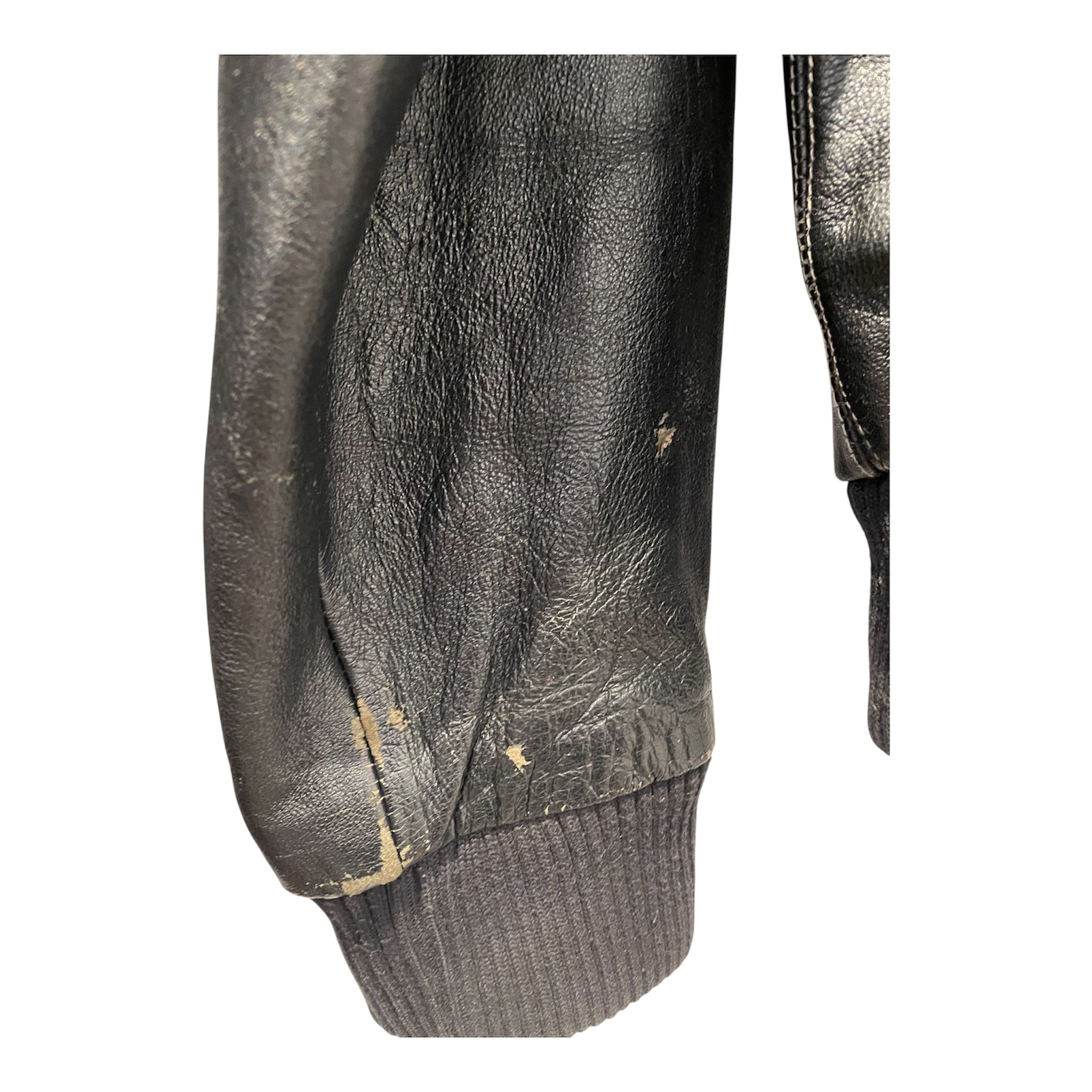Pelle Pelle/Leather Jkt/18/Leather/BLK/MARC BUCHANAN FUR EMBROIDER P view 6