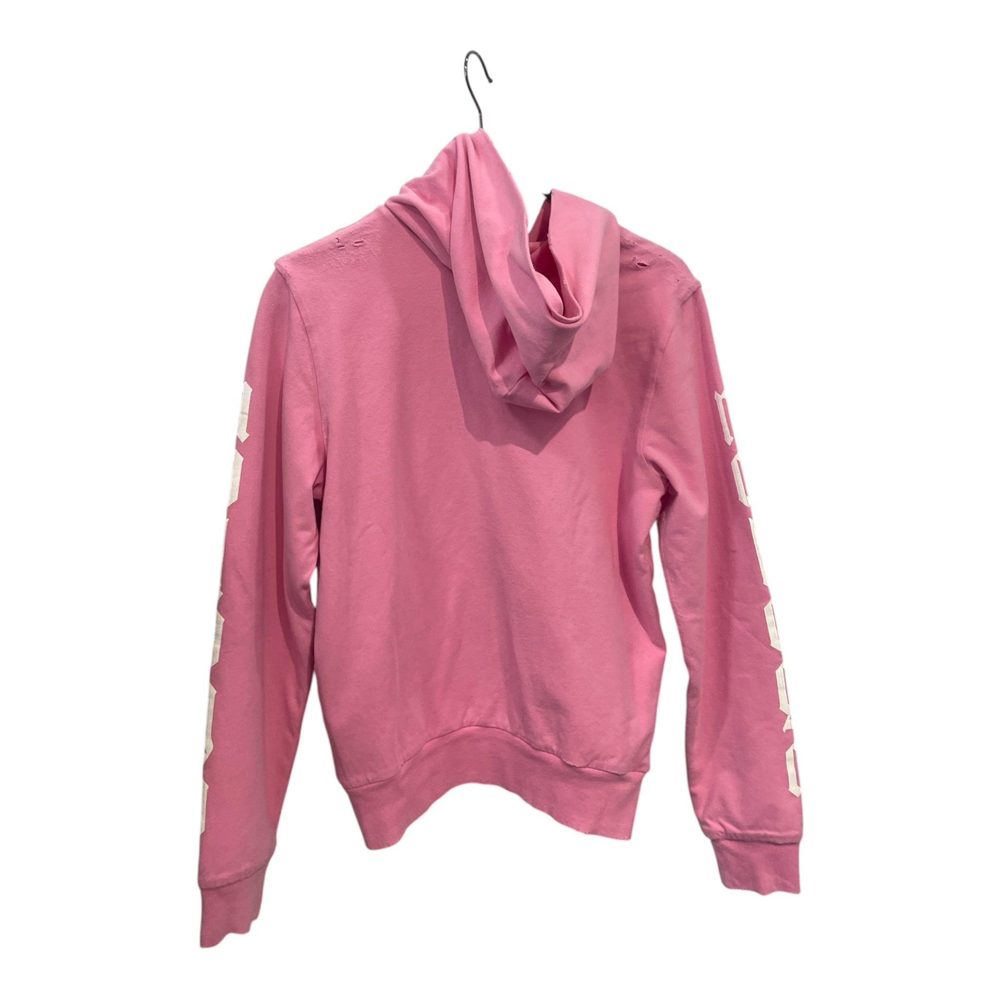 BALENCIAGA/Zip Up Hoodie/S/Cotton/PNK/ view 2