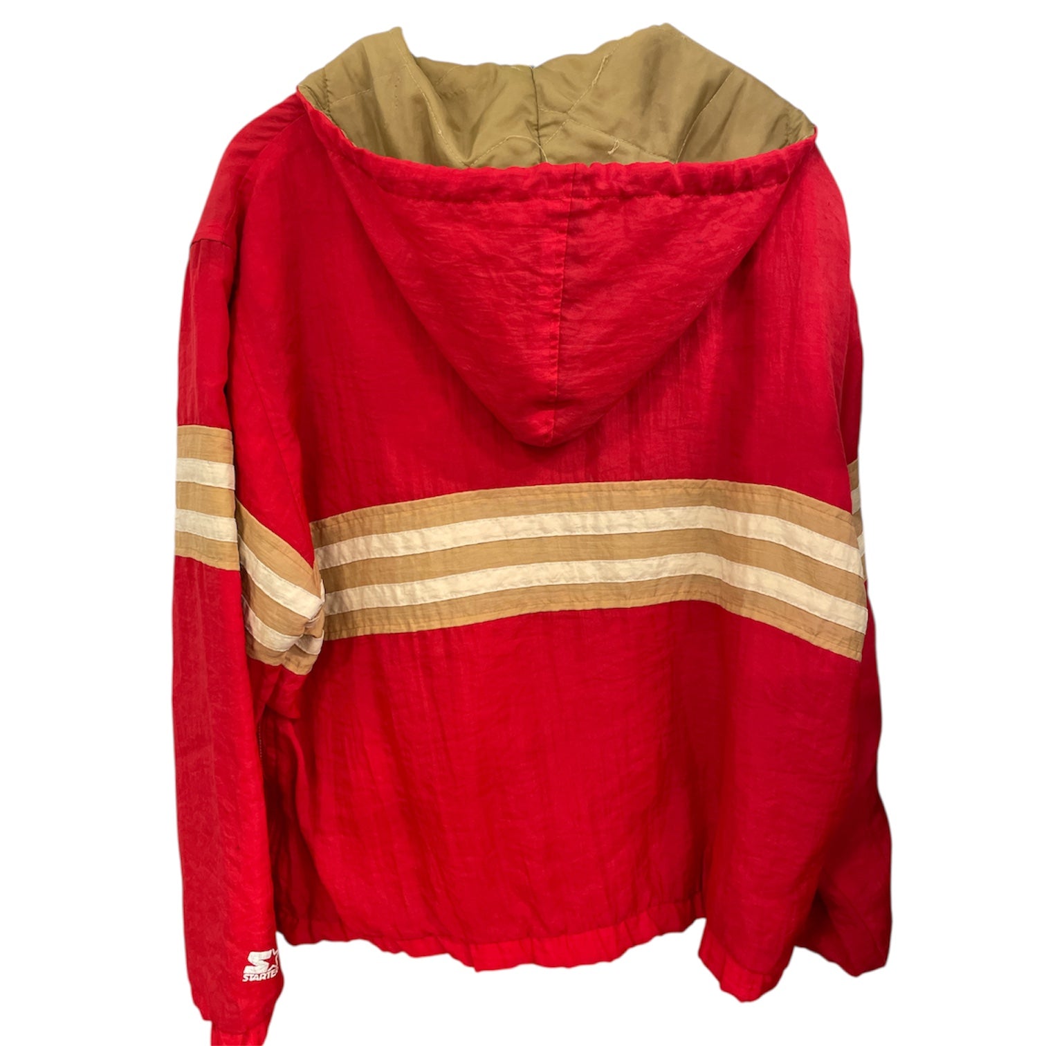 STARTER/Jacket/XL/Nylon/BLK/Proline 49ers Jacket view 2