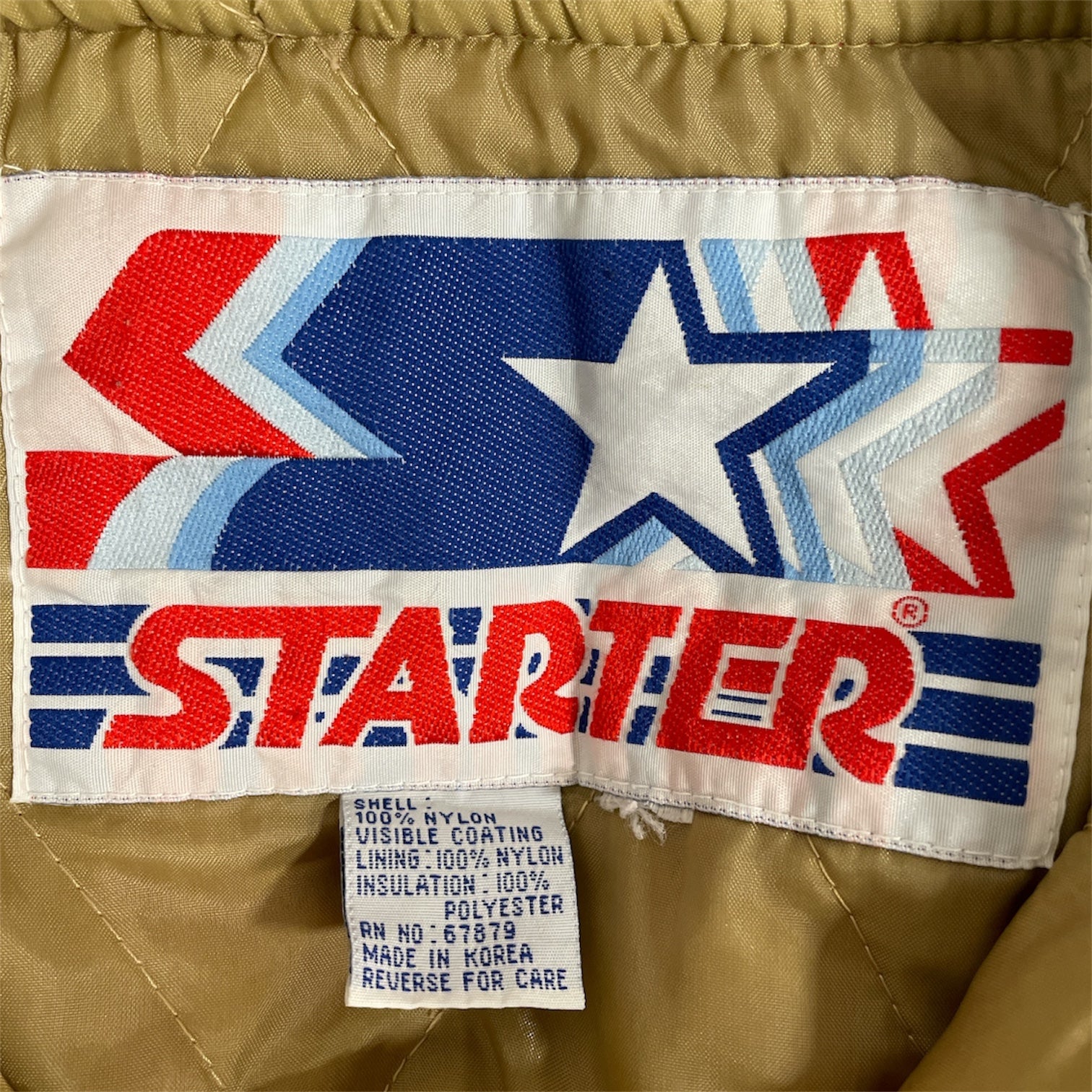 STARTER/Jacket/XL/Nylon/BLK/Proline 49ers Jacket view 3