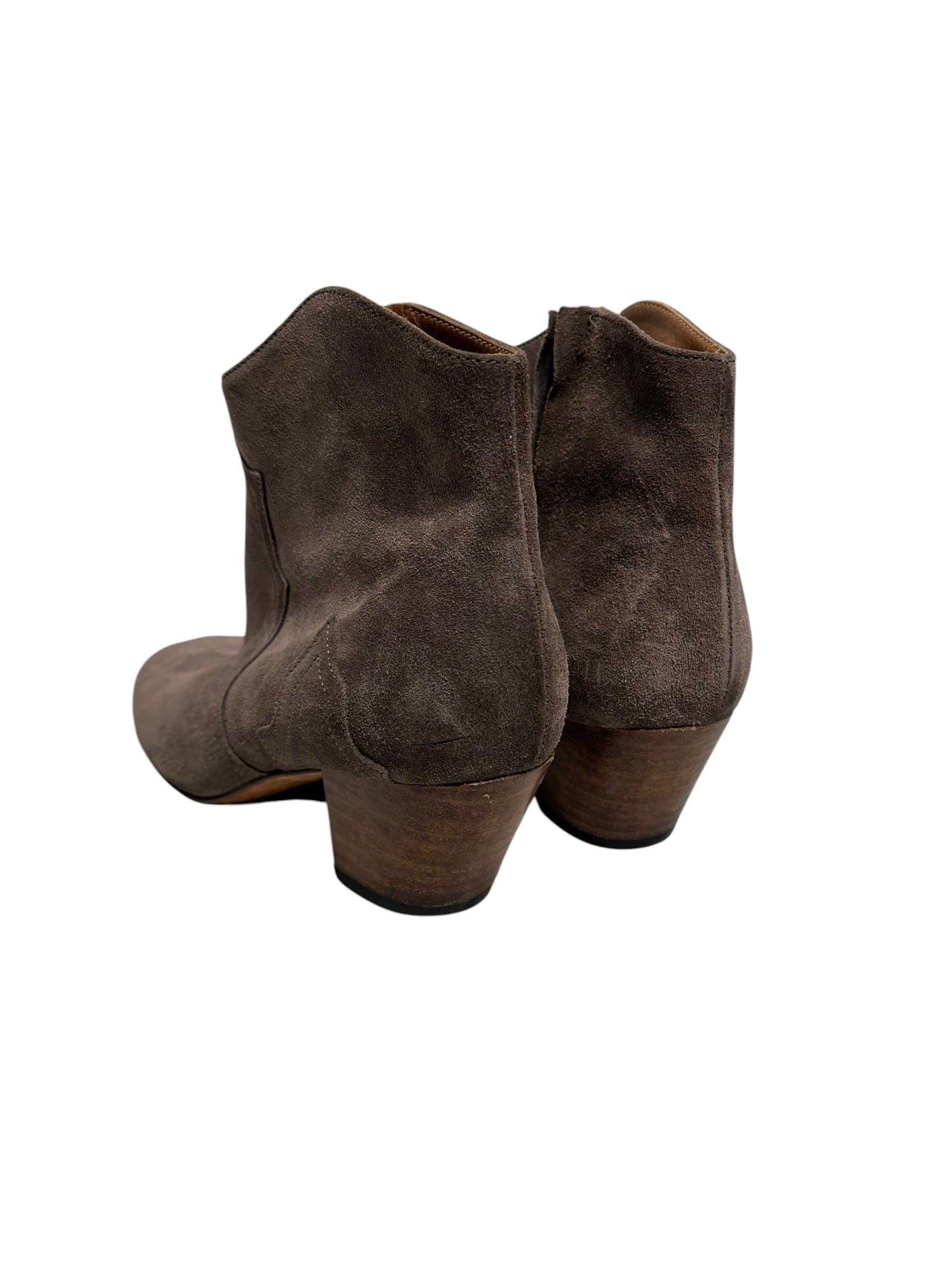 ISABEL MARANT/Ankle Boots/EU 36/Leather/GRY/SUEDE view 2