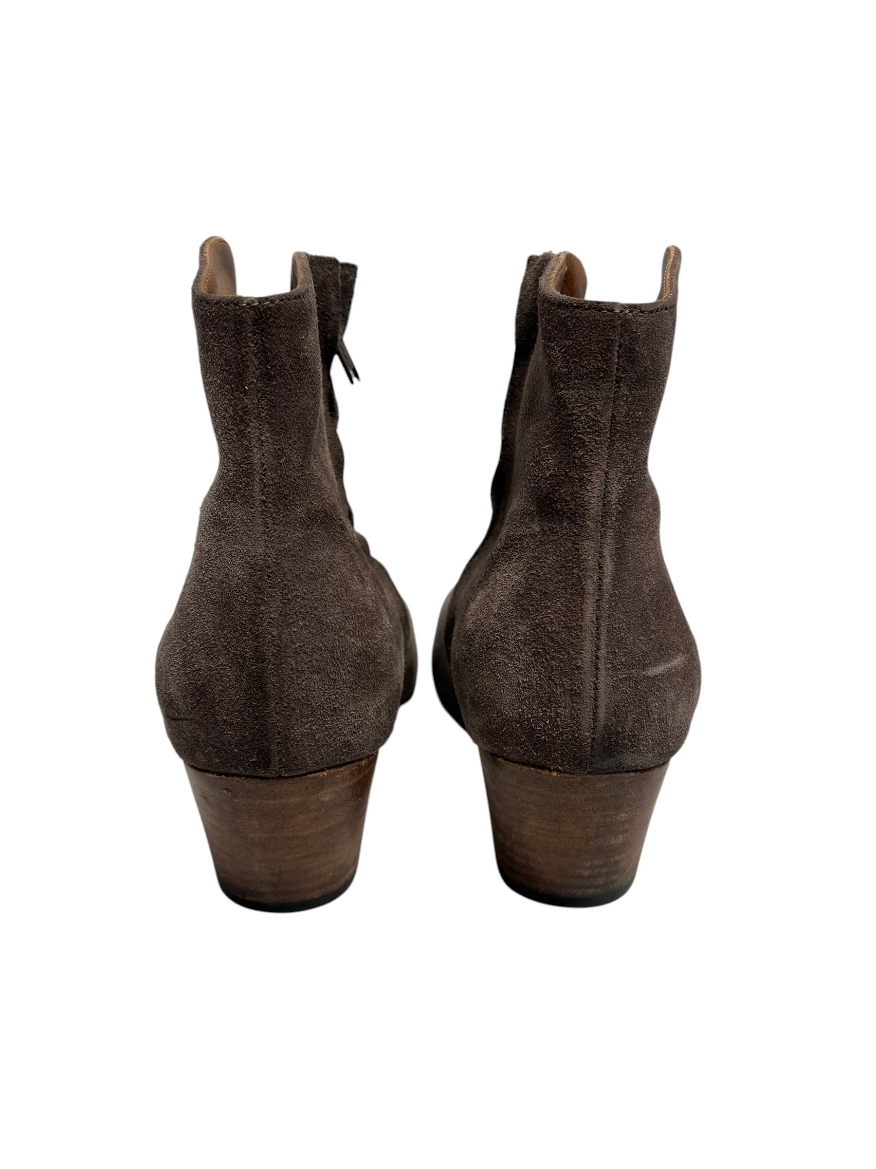 ISABEL MARANT/Ankle Boots/EU 36/Leather/GRY/SUEDE view 4
