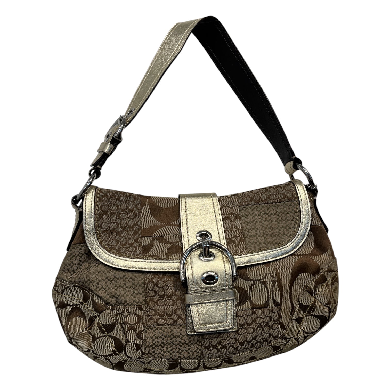 COACH/Hand Bag/Monogram/CML/Patchwork pattern view 1