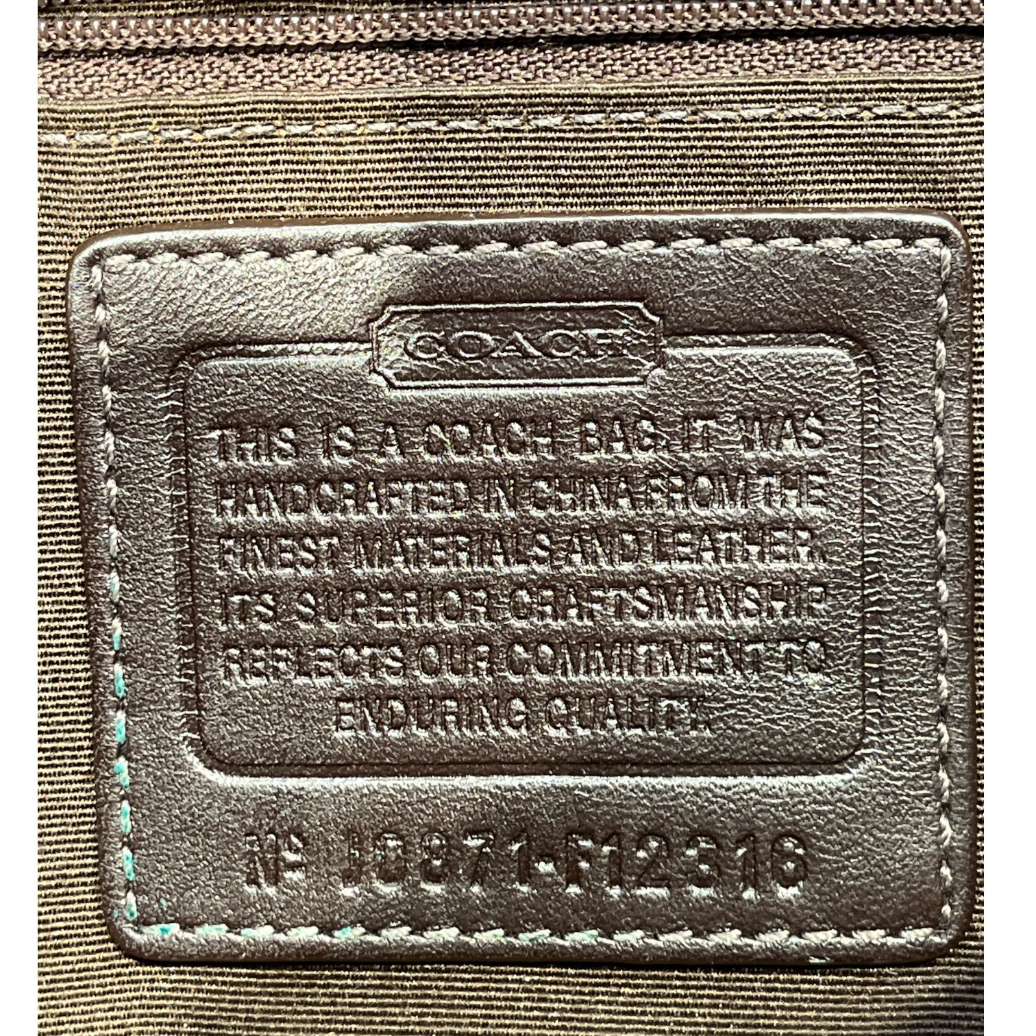 COACH/Hand Bag/Monogram/CML/Patchwork pattern view 3