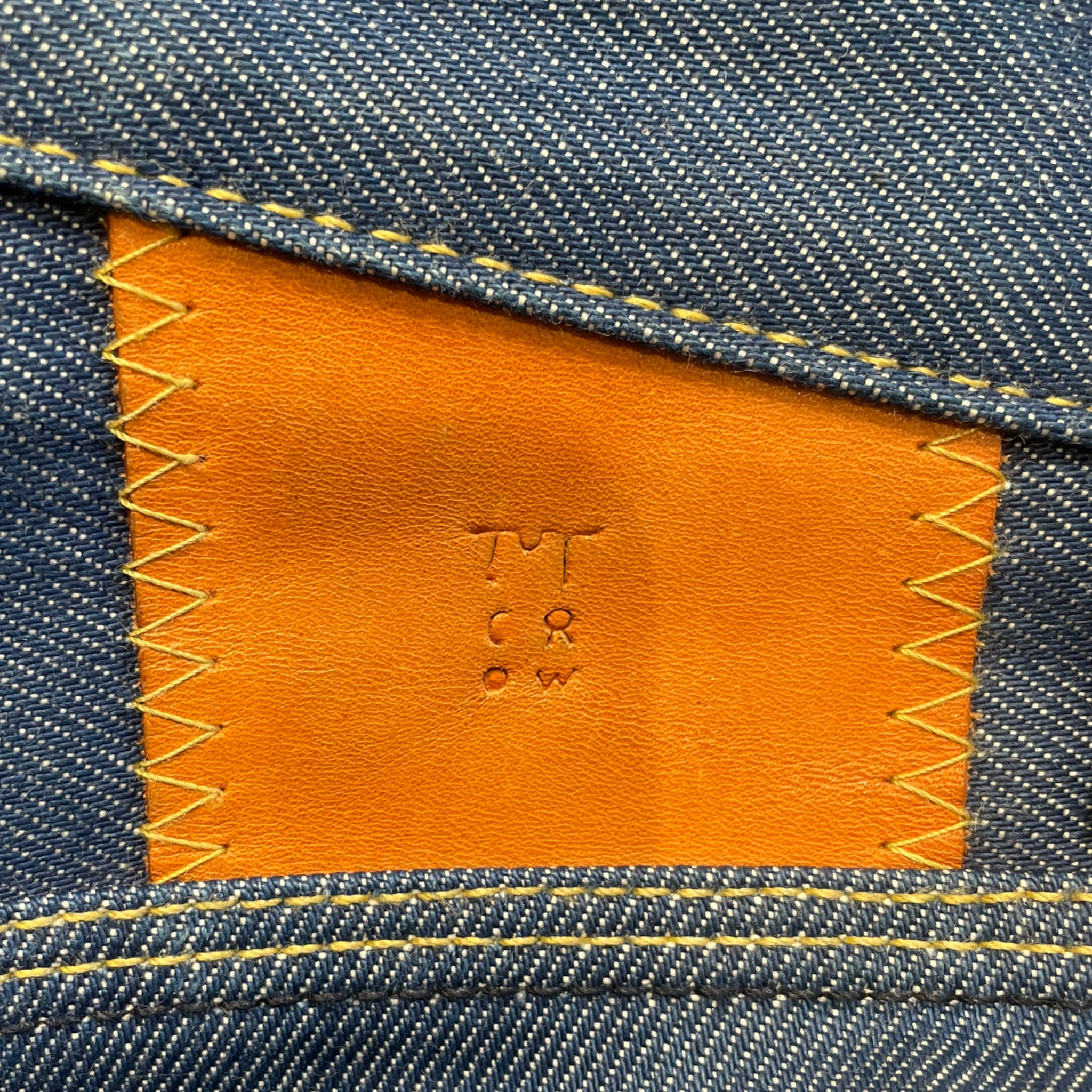 M CROW/Pants/30/Denim/BLU/DOUBLE RIGHT POCKET view 6